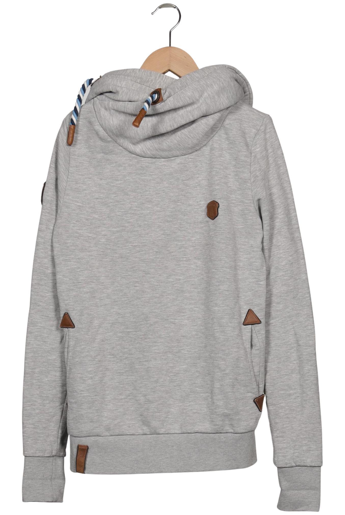 

Naketano Damen Kapuzenpullover, grau, Gr. 38