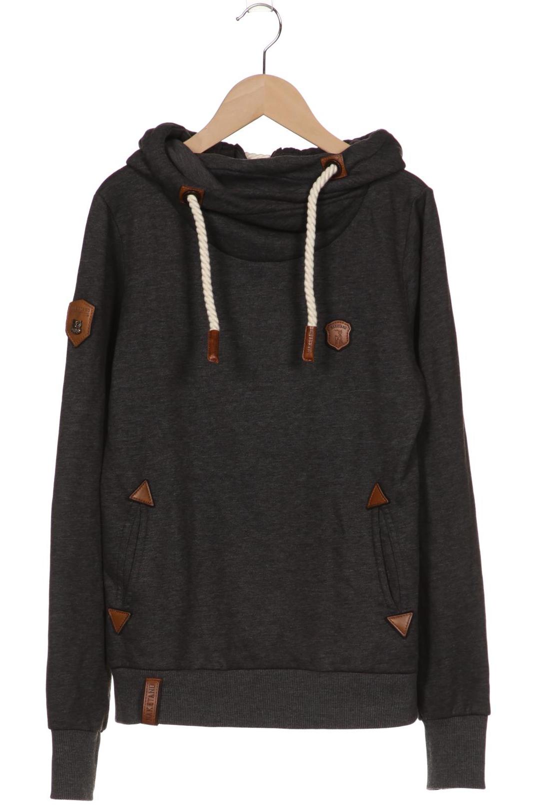 

Naketano Damen Kapuzenpullover, grau, Gr. 36