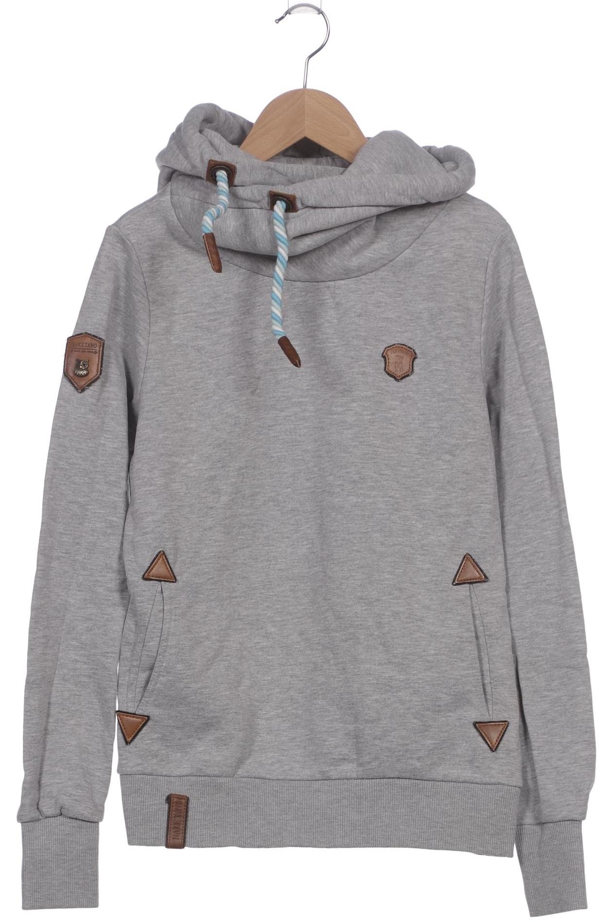 

Naketano Damen Kapuzenpullover, grau, Gr. 38