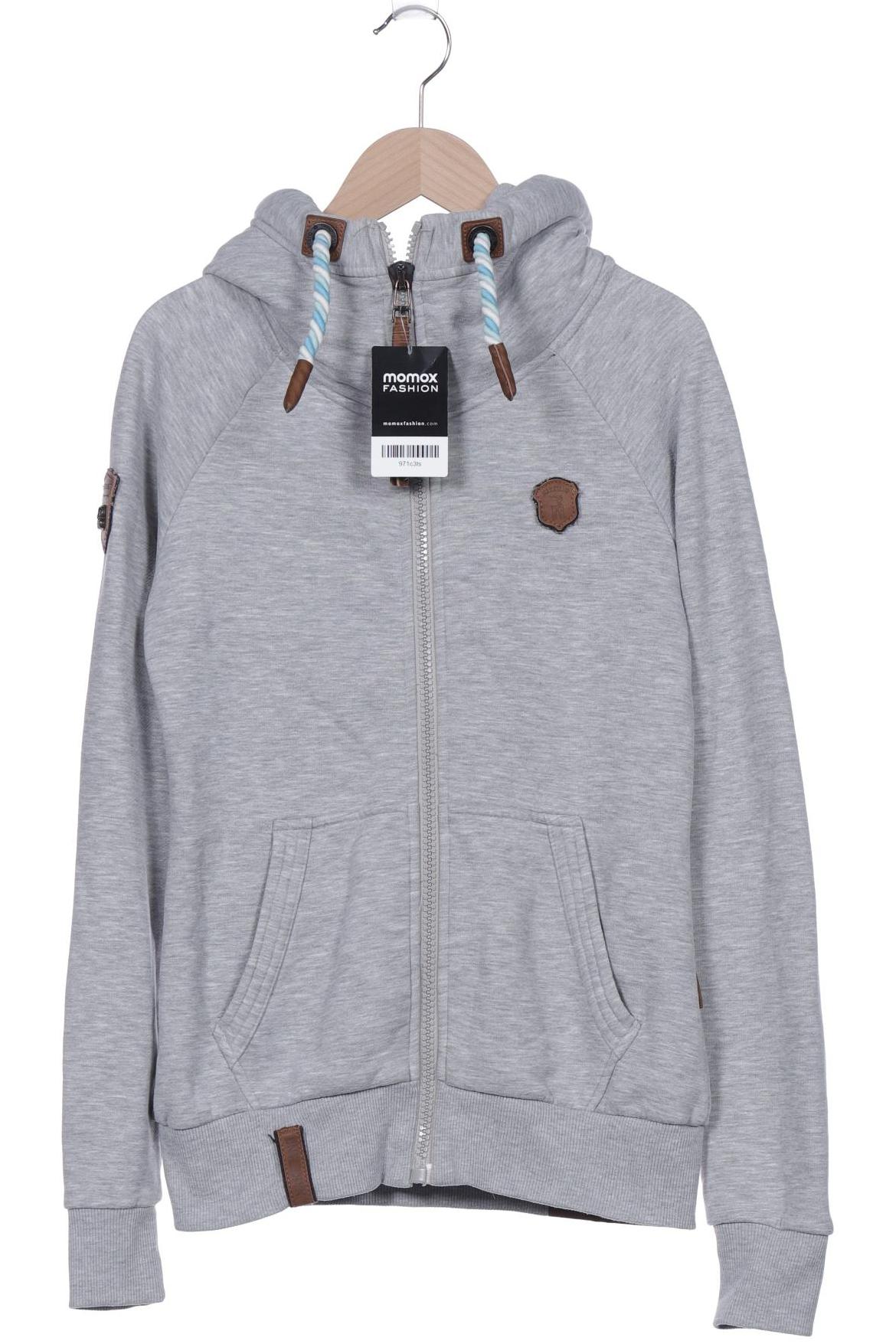 

Naketano Damen Kapuzenpullover, grau, Gr. 36