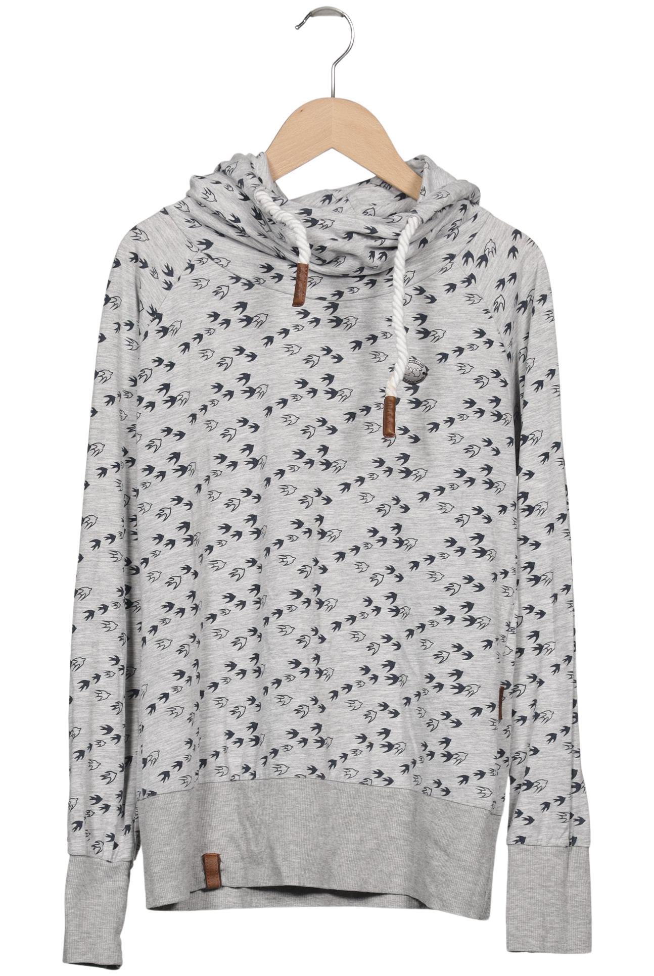 

Naketano Damen Kapuzenpullover, grau, Gr. 38