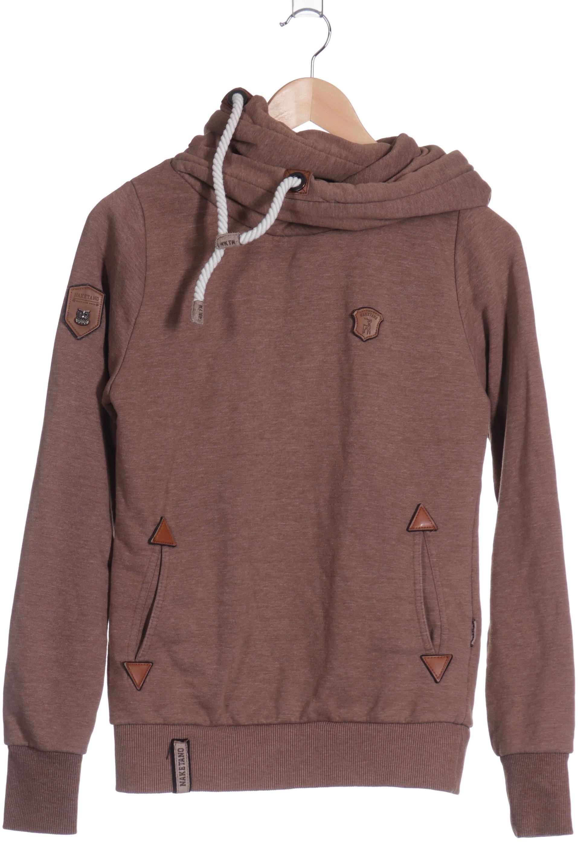 

Naketano Damen Kapuzenpullover, braun, Gr.