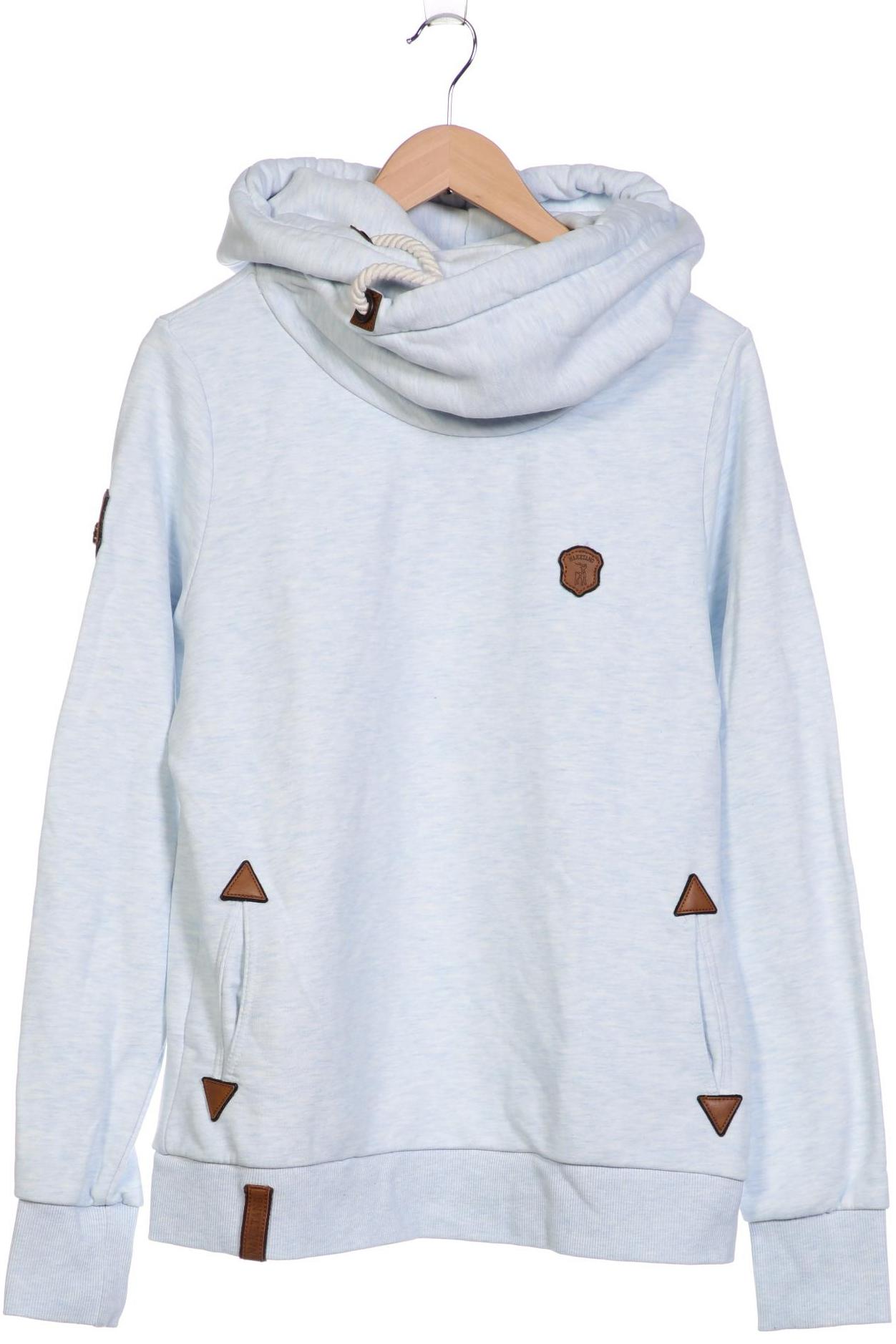

Naketano Damen Kapuzenpullover, hellblau, Gr. 46