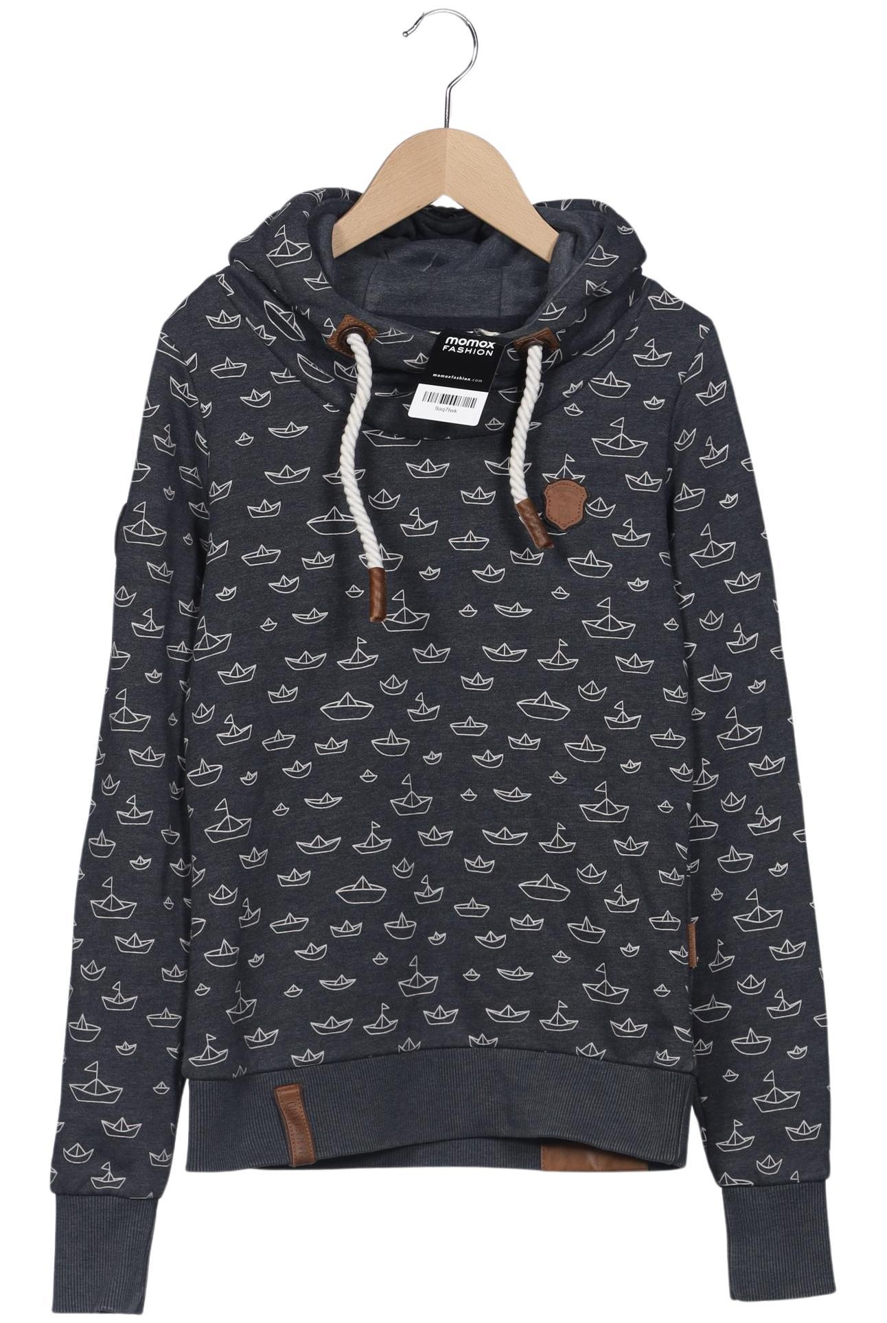 

Naketano Damen Kapuzenpullover, grau, Gr. 34