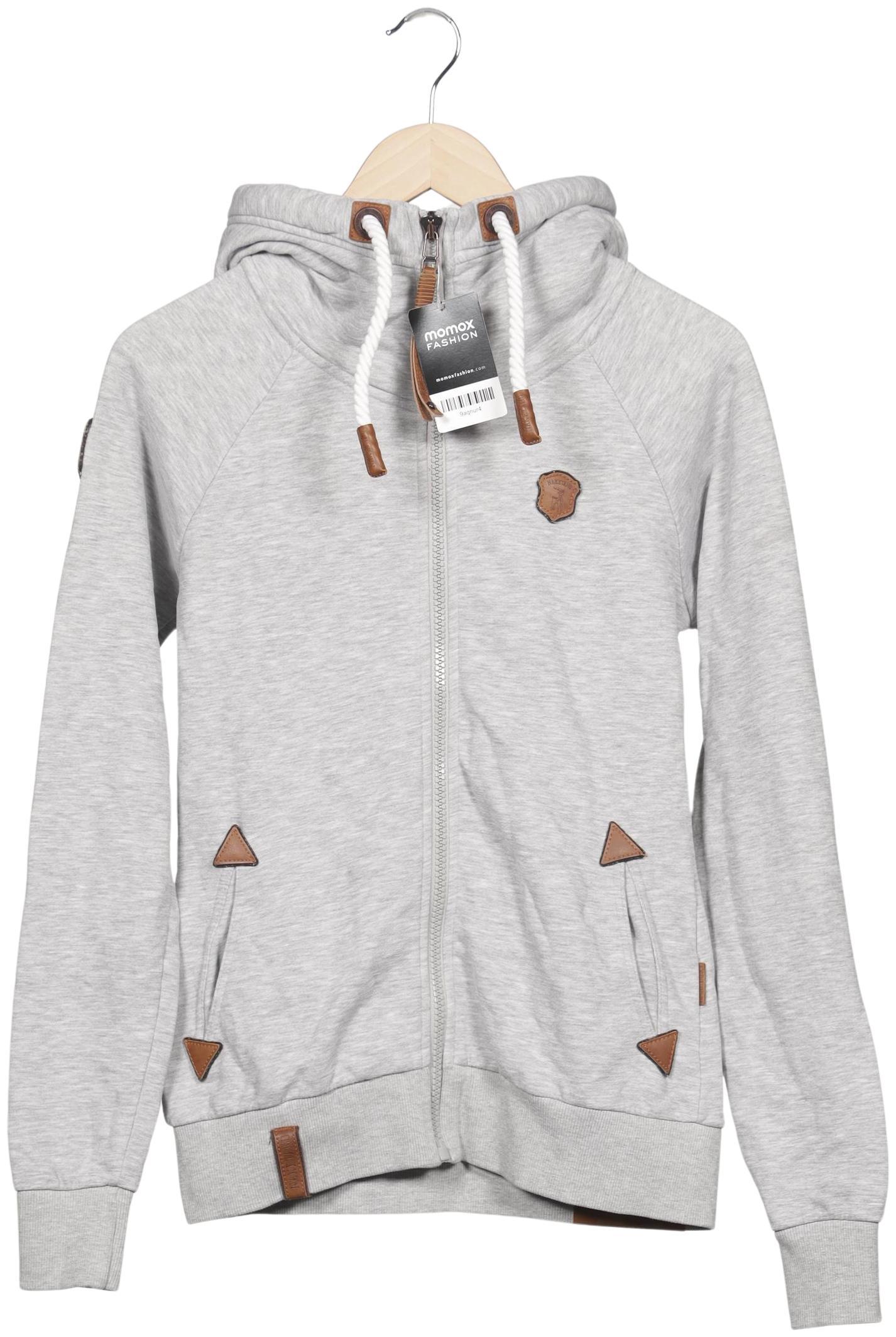 

Naketano Damen Kapuzenpullover, grau, Gr. 38