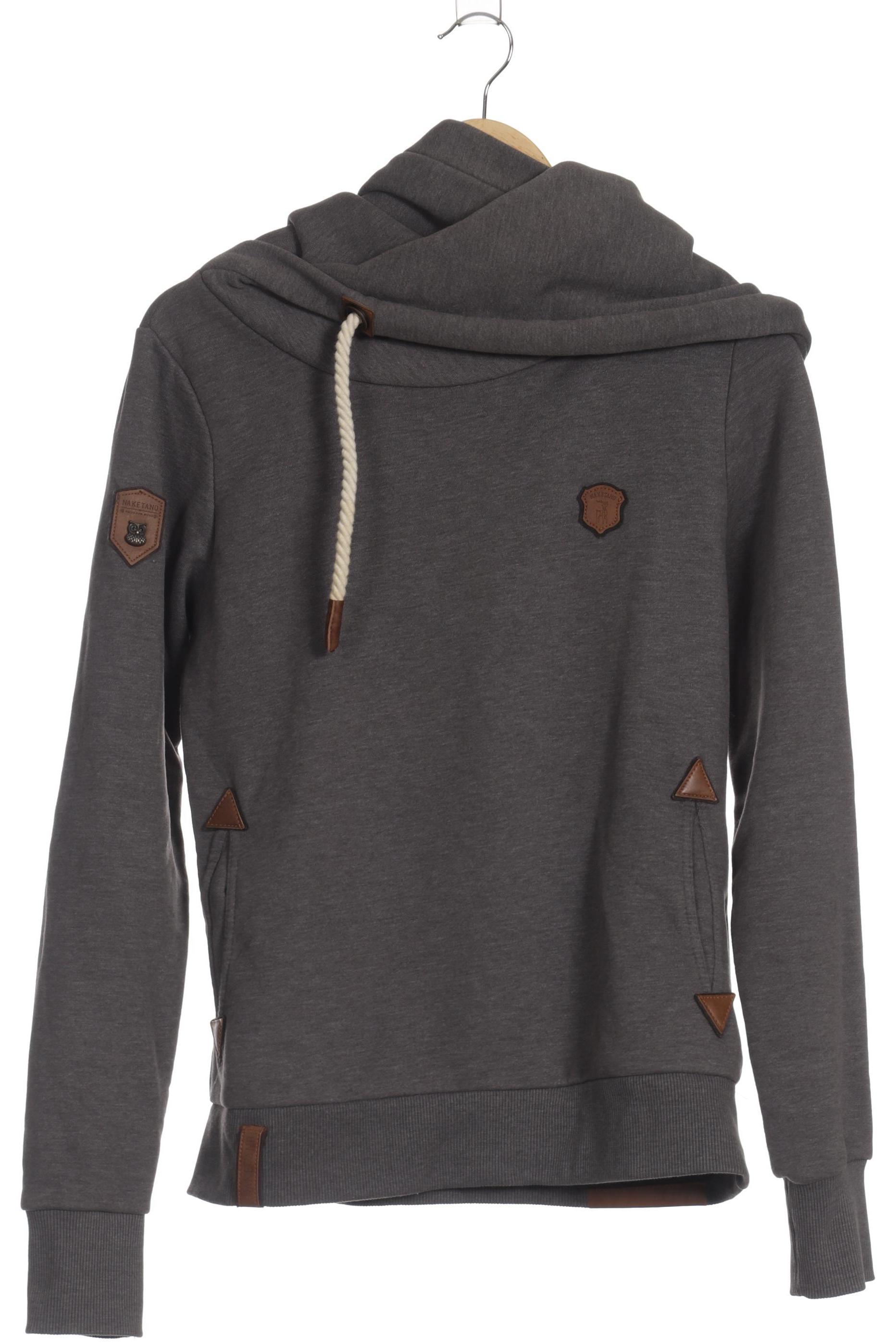 

Naketano Damen Kapuzenpullover, grau, Gr.