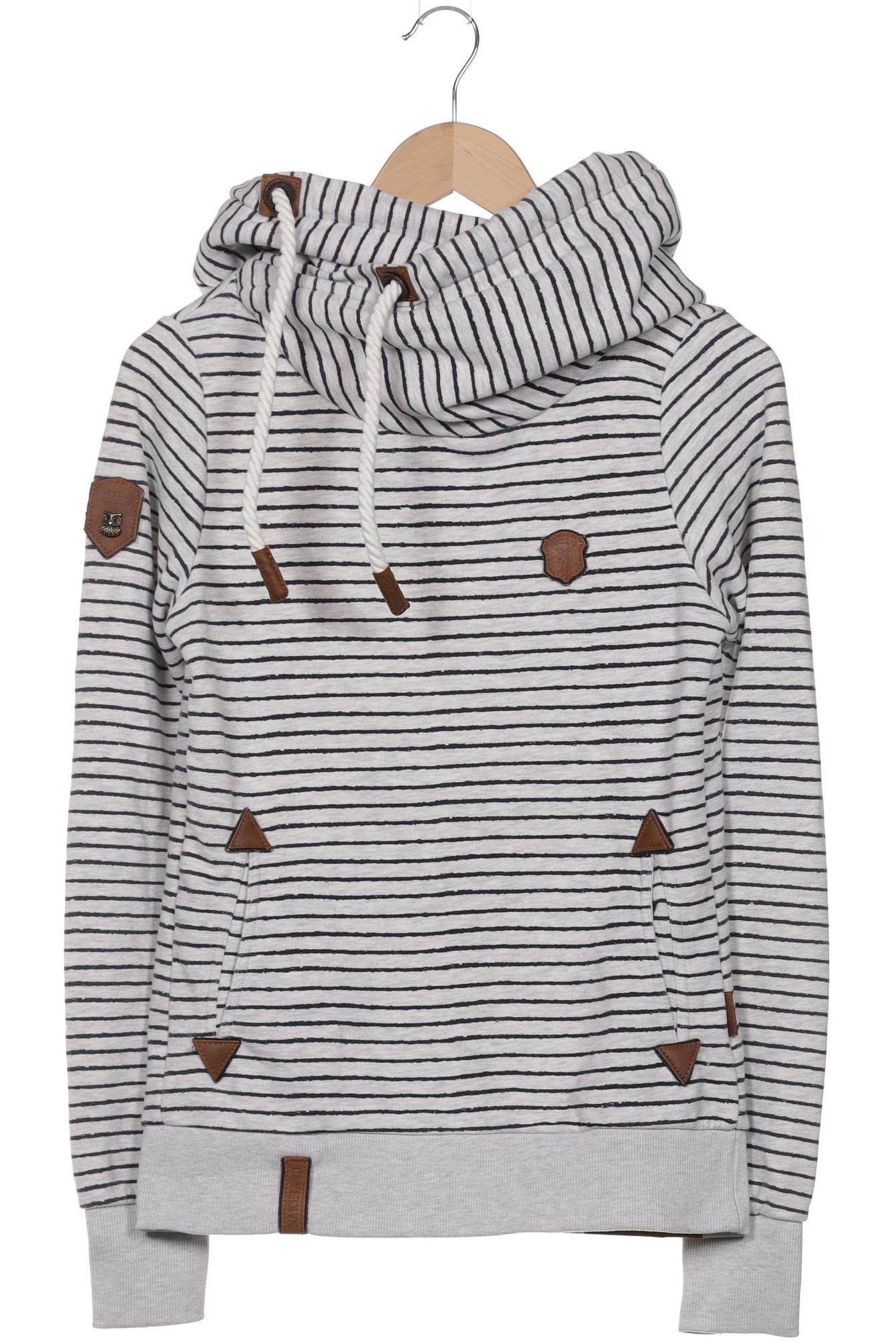 

Naketano Damen Kapuzenpullover, grau, Gr. 38