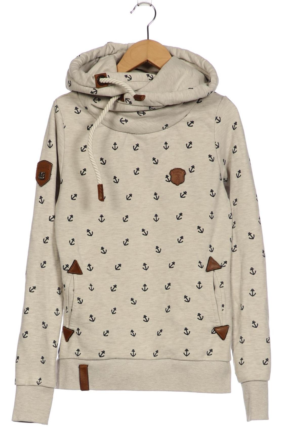 

Naketano Damen Kapuzenpullover, grau, Gr. 36