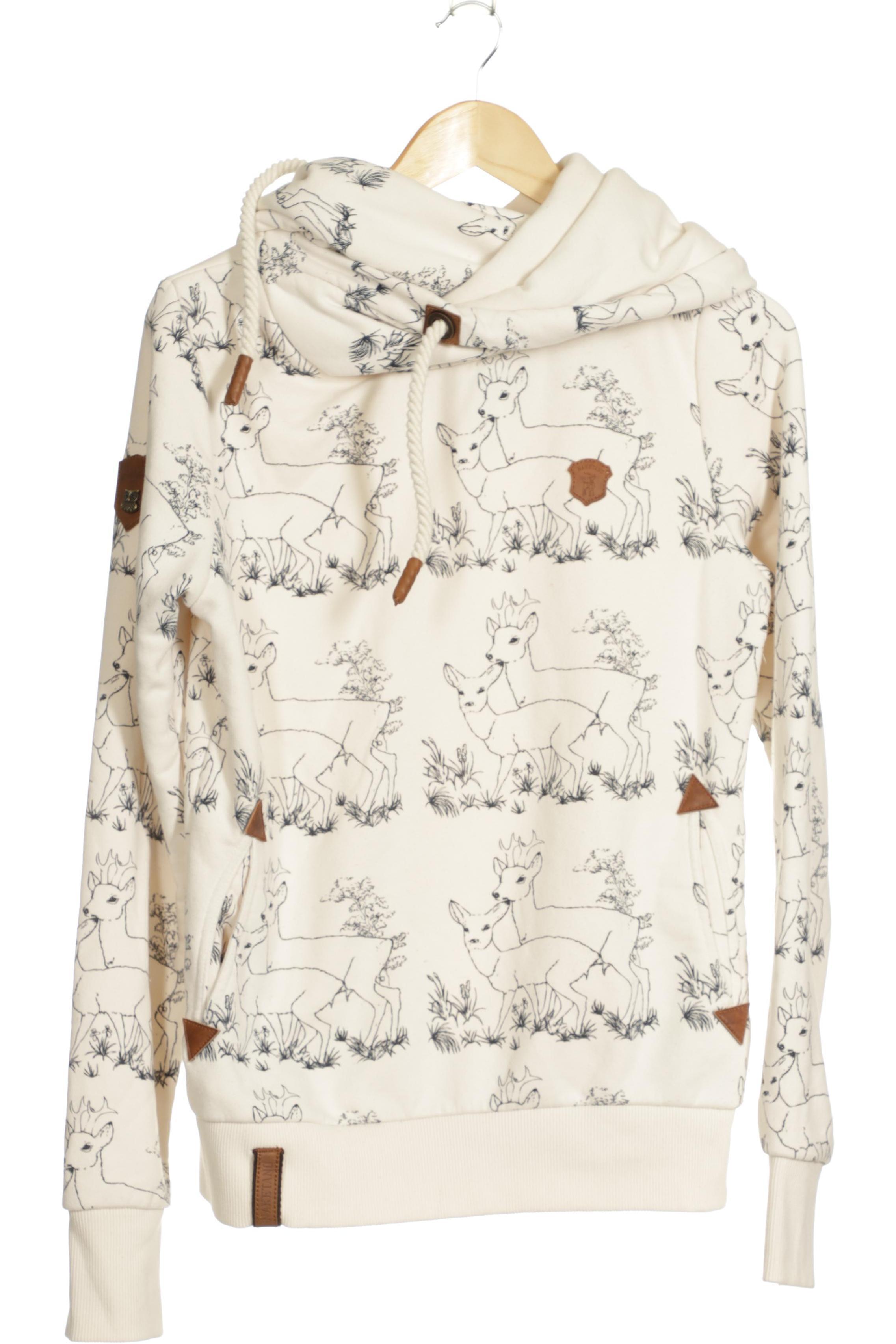 

Naketano Damen Kapuzenpullover, weiß, Gr.