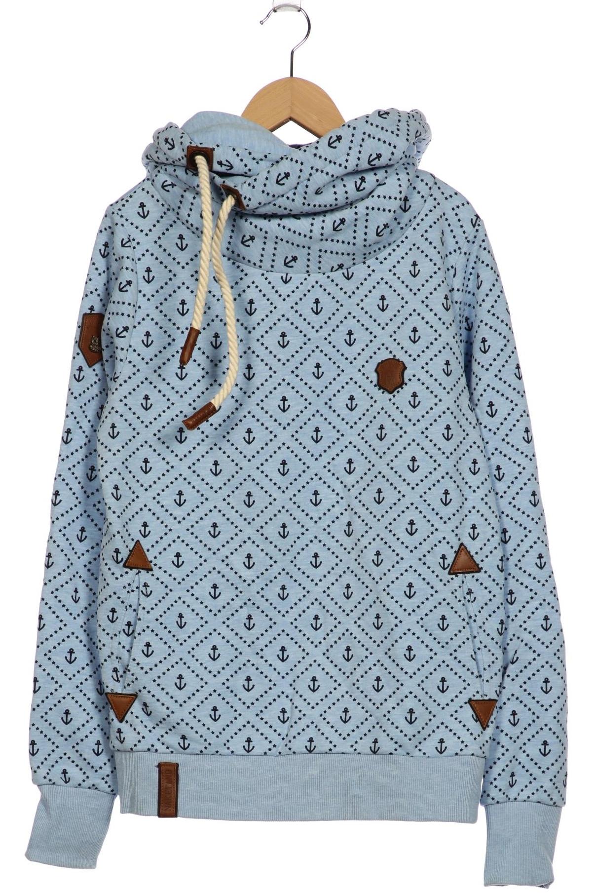 

Naketano Damen Kapuzenpullover, hellblau, Gr. 42