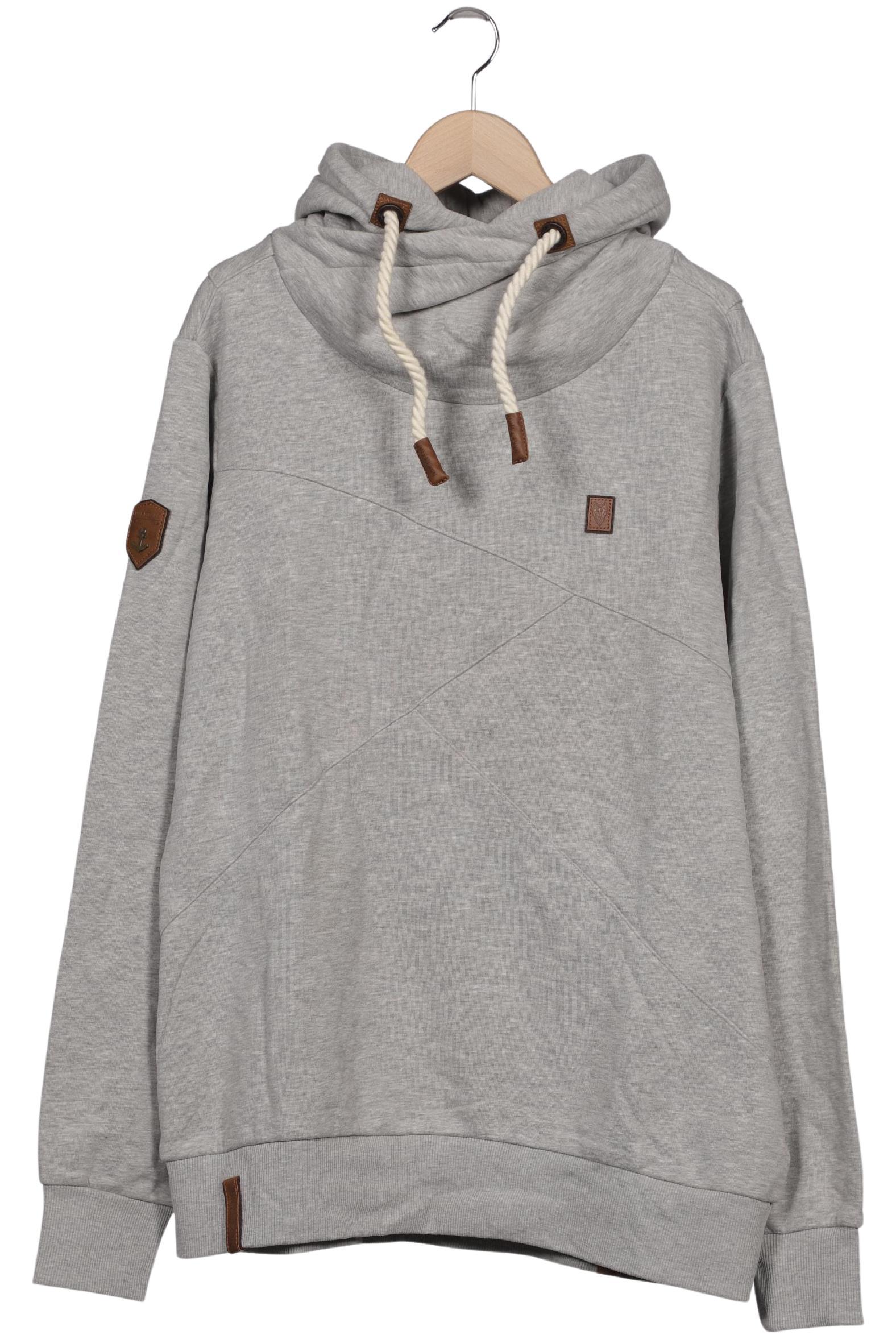 

Naketano Damen Kapuzenpullover, grau, Gr. 48