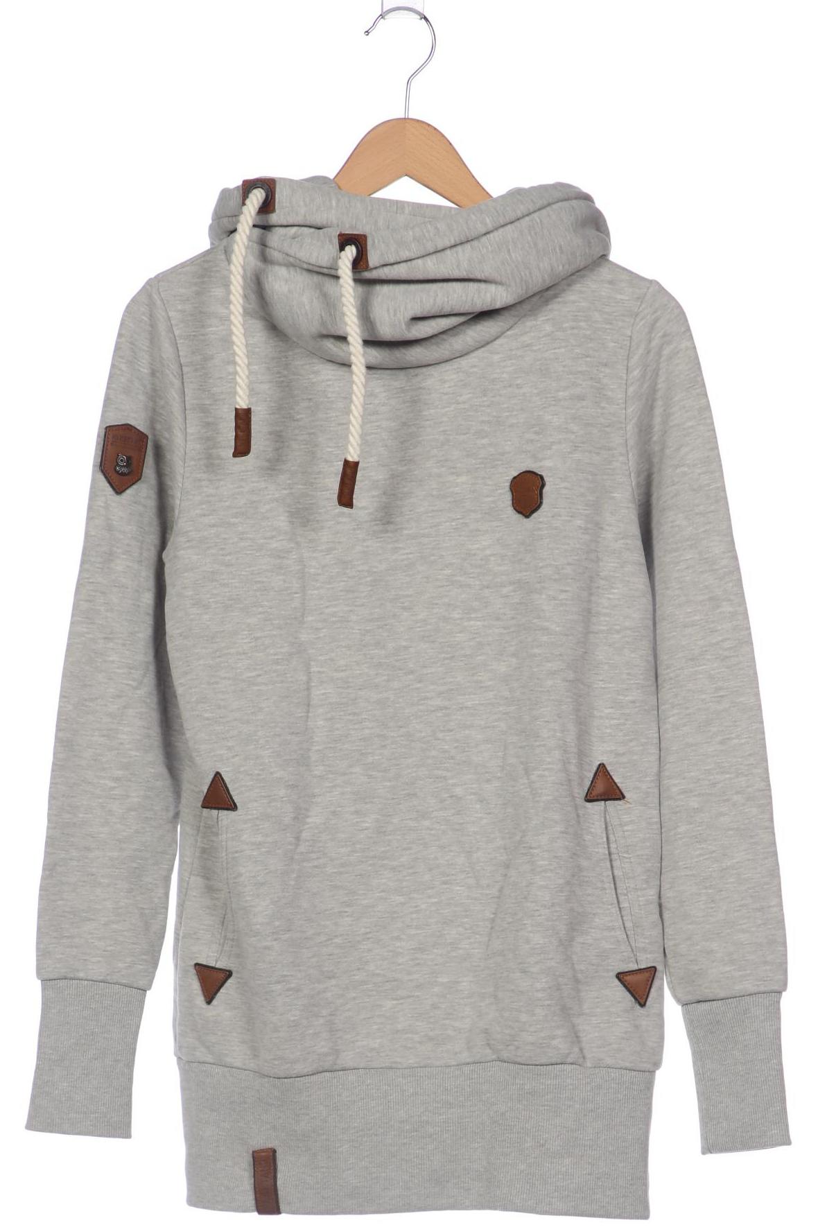 

Naketano Damen Kapuzenpullover, grau, Gr. 42