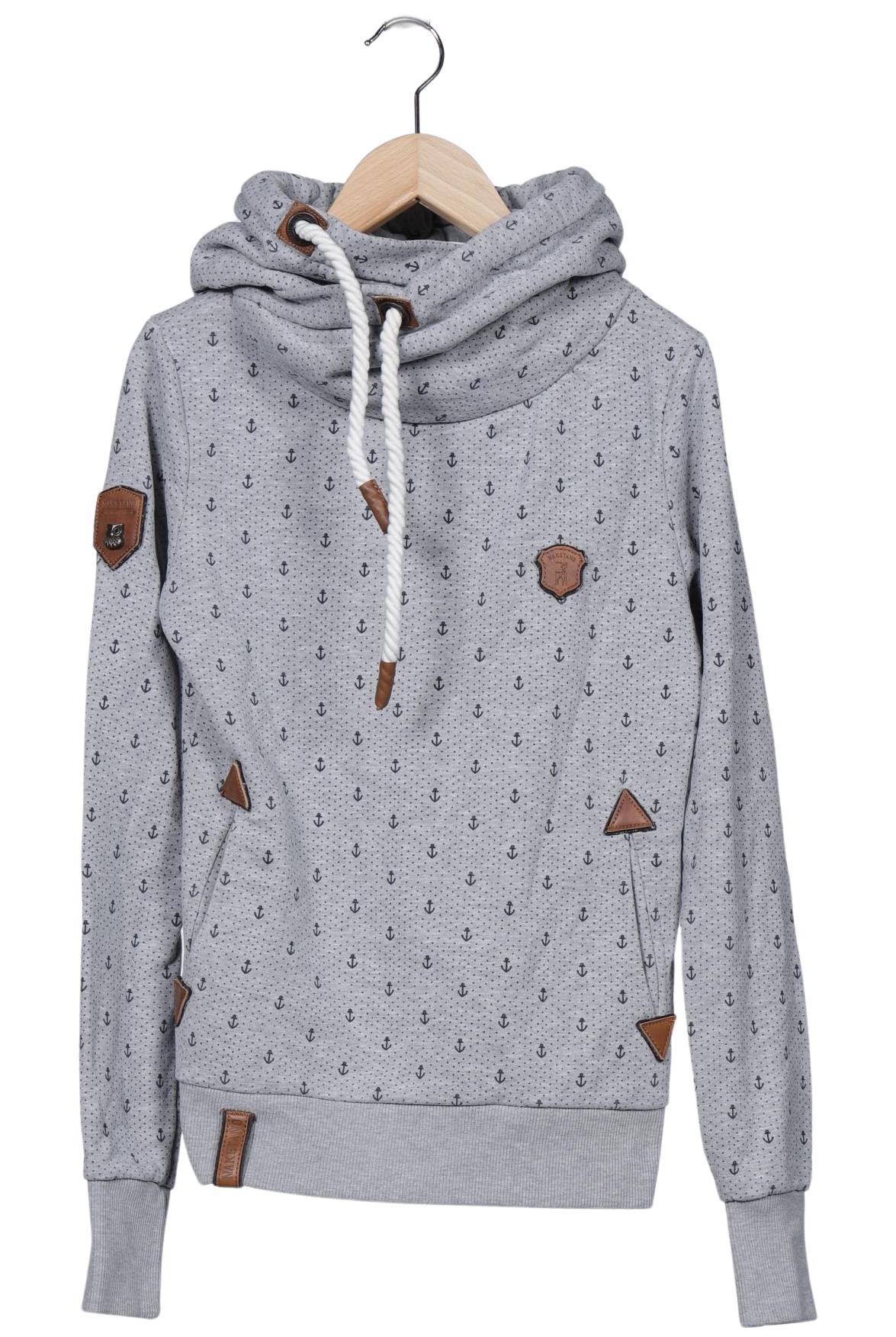 

Naketano Damen Kapuzenpullover, grau, Gr. 34