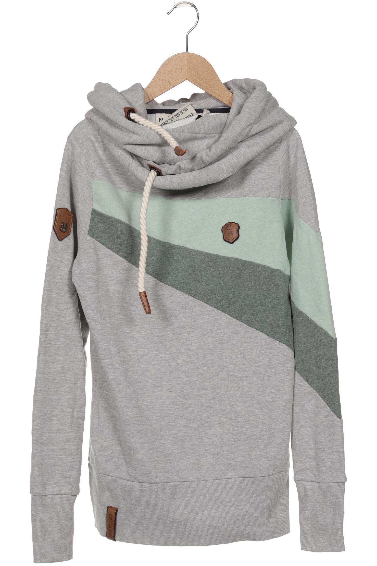 

Naketano Damen Kapuzenpullover, grau, Gr. 38