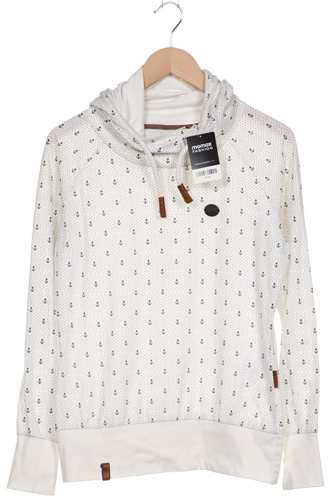 

Naketano Damen Kapuzenpullover, weiß, Gr. 38