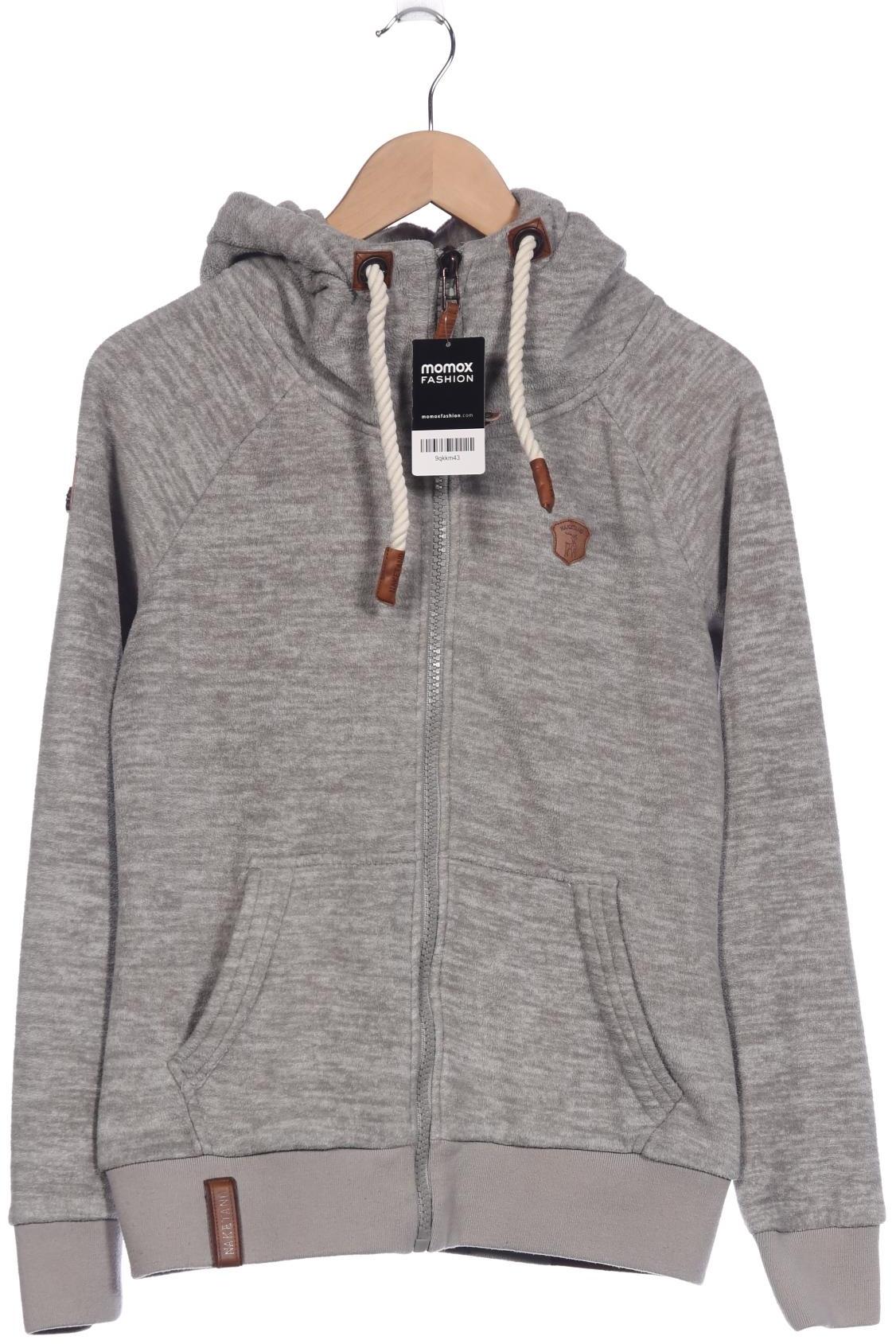 

Naketano Damen Kapuzenpullover, grau, Gr. 38