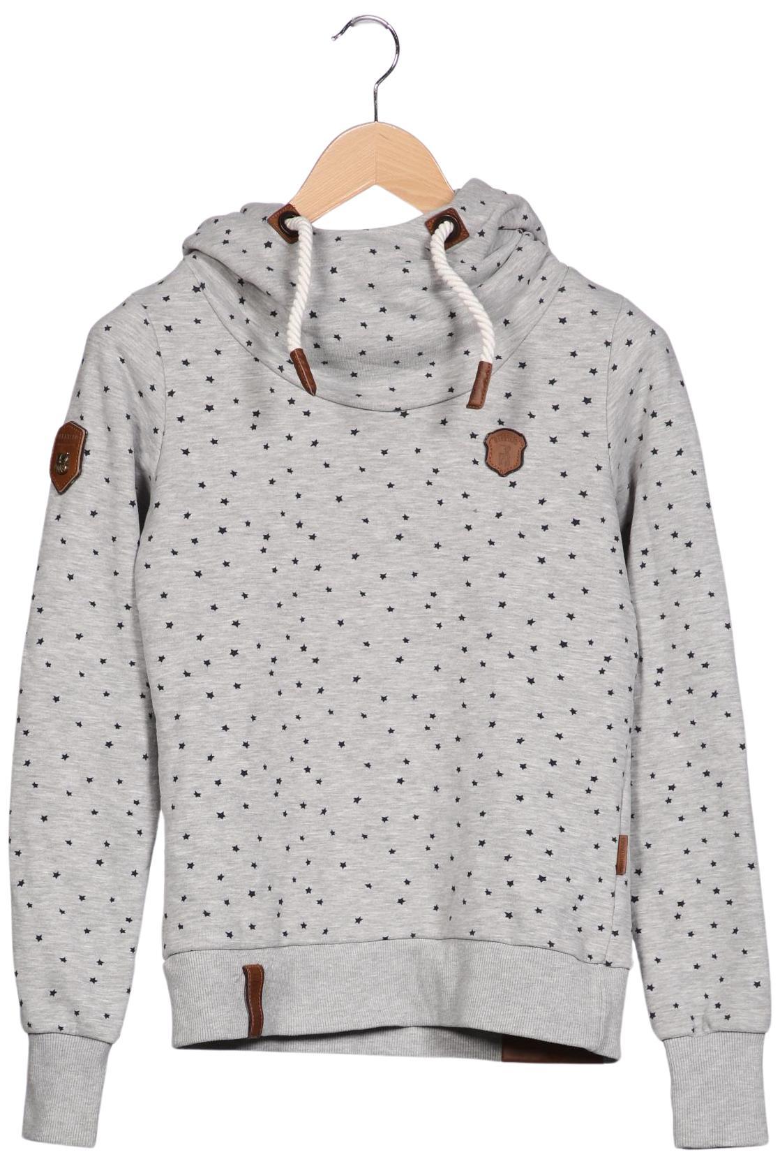 

Naketano Damen Kapuzenpullover, grau, Gr. 36