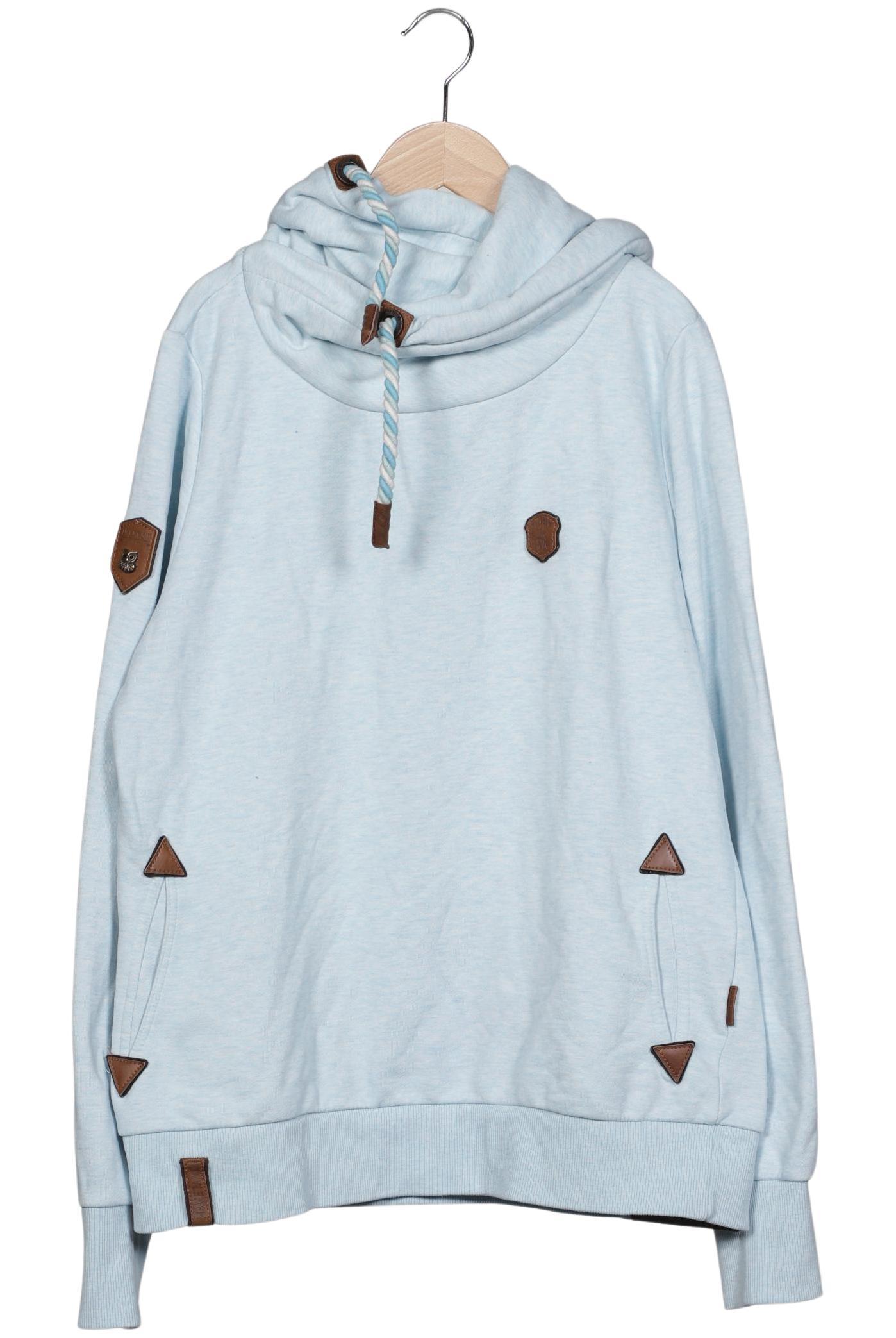 

Naketano Damen Kapuzenpullover, hellblau, Gr. 46