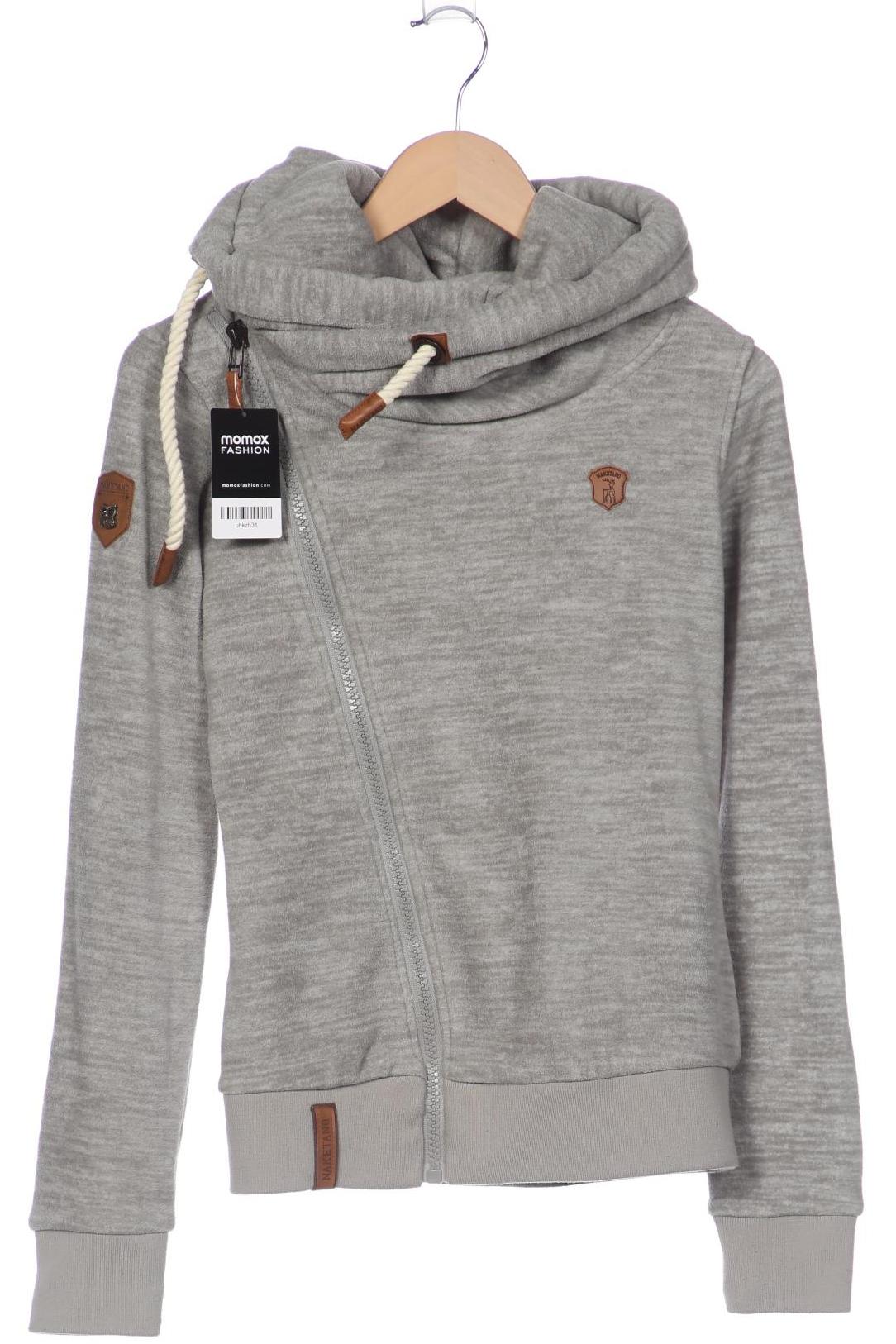

Naketano Damen Kapuzenpullover, grau, Gr. 36