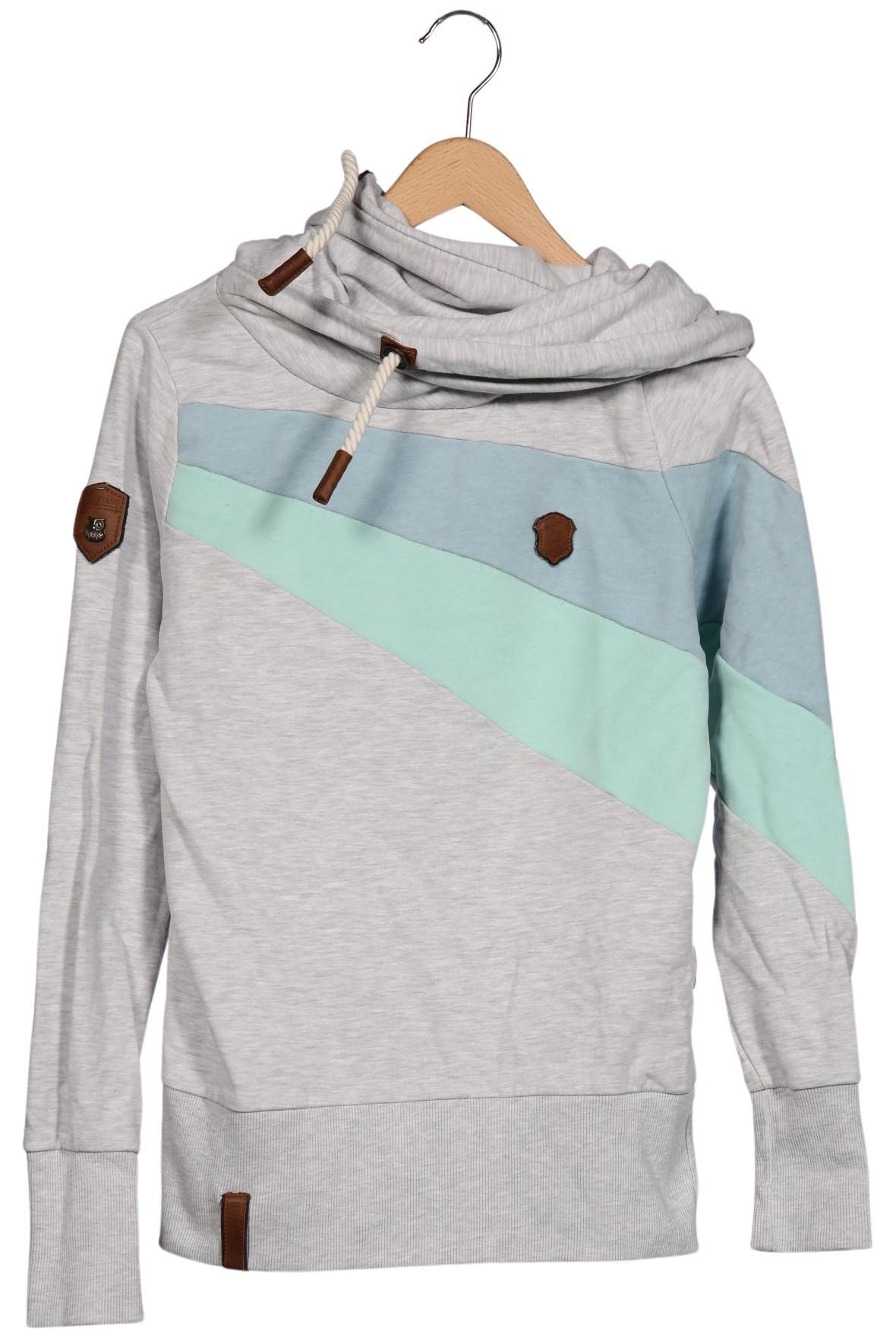 

Naketano Damen Kapuzenpullover, grau, Gr. 42