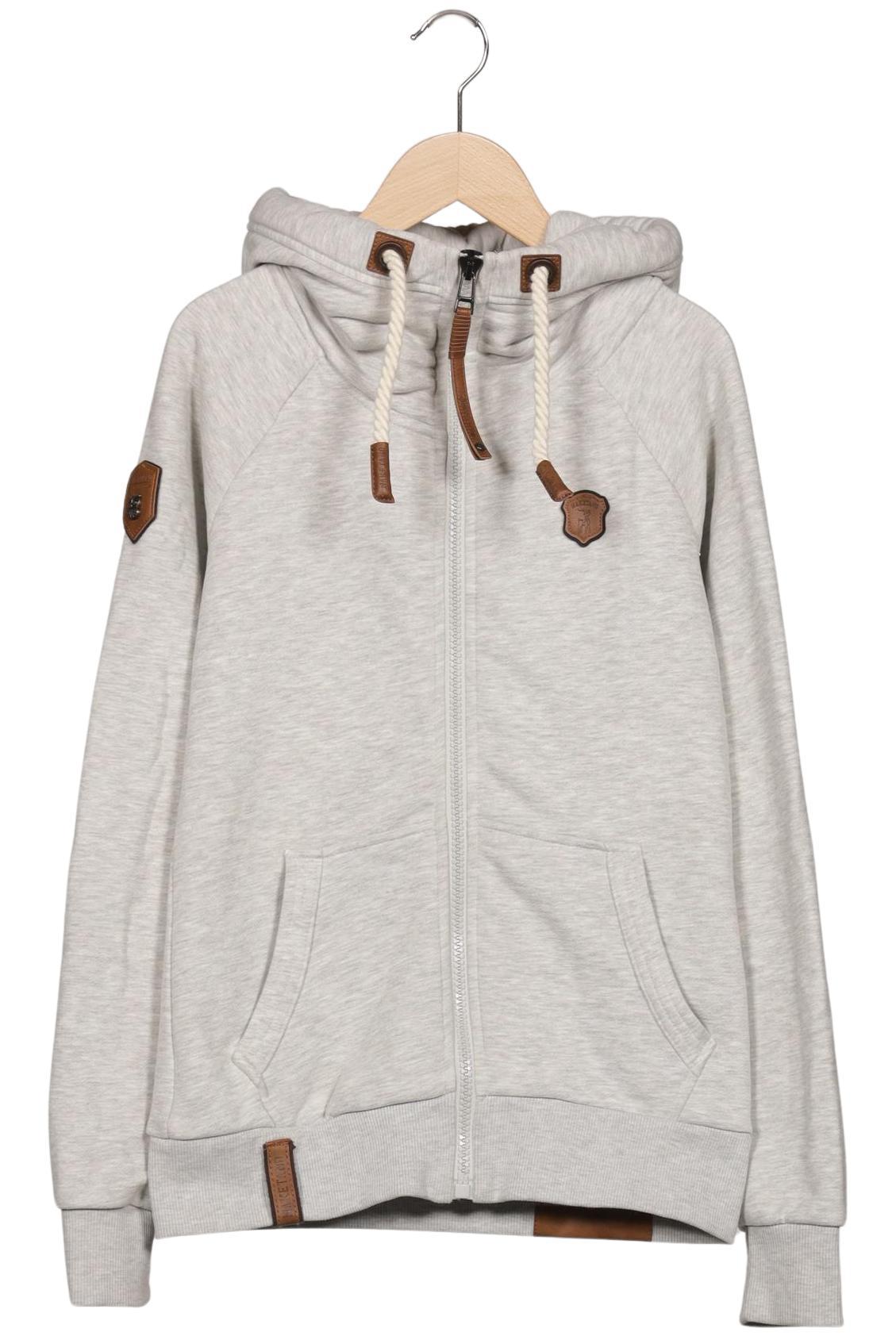 

Naketano Damen Kapuzenpullover, grau, Gr. 36