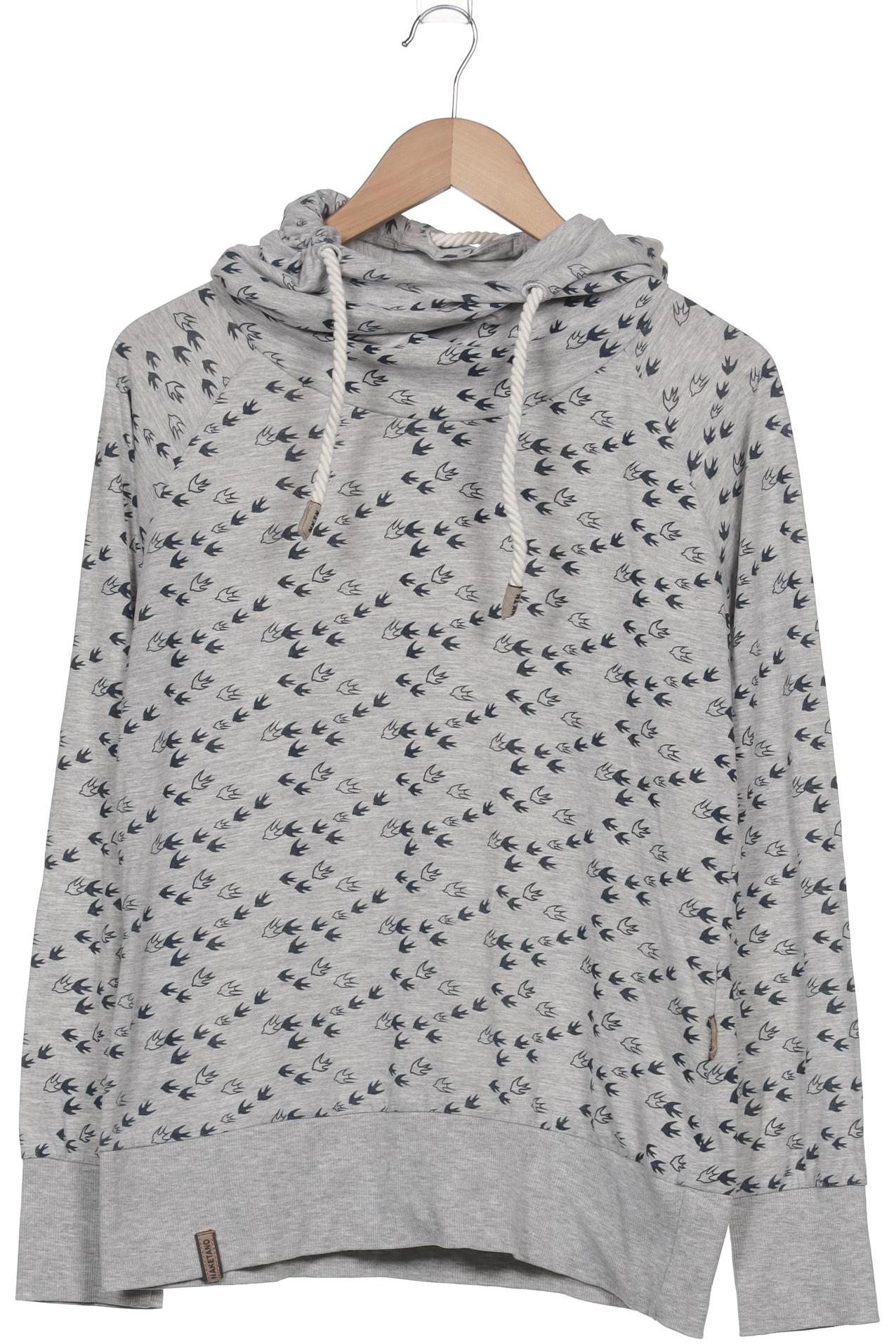 

Naketano Damen Kapuzenpullover, grau, Gr. 42