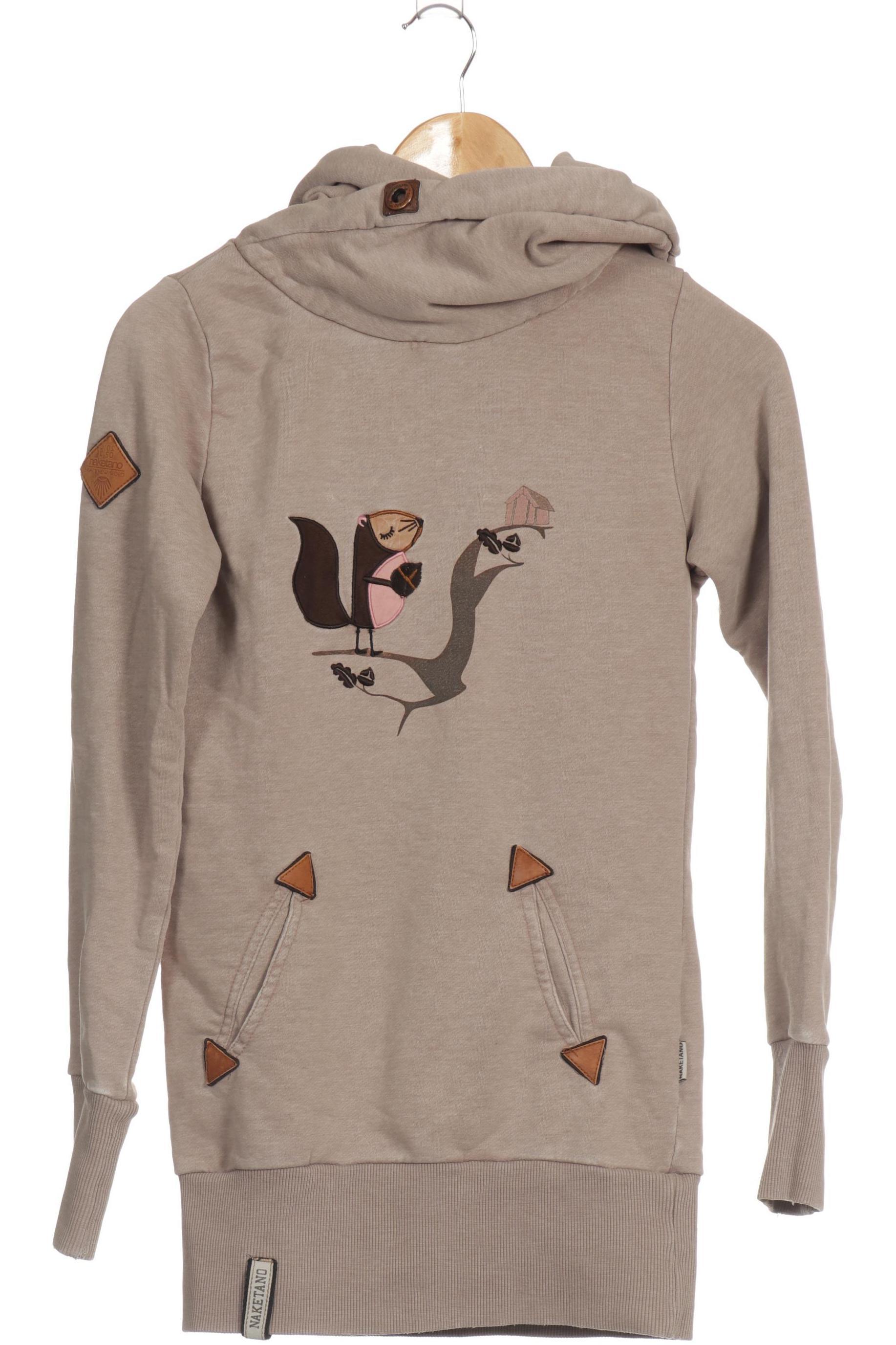 

Naketano Damen Kapuzenpullover, beige, Gr.