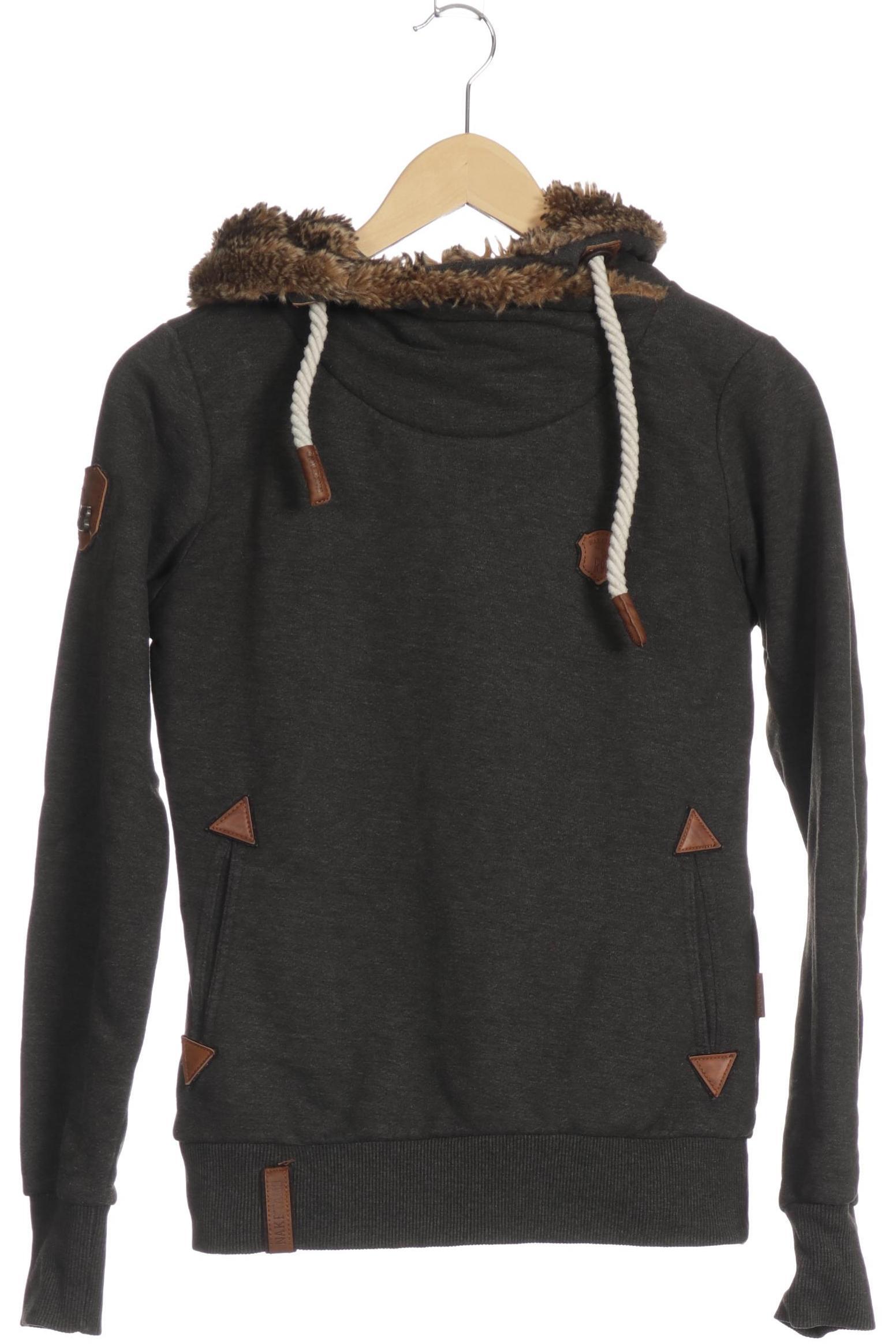 

Naketano Damen Kapuzenpullover, grau, Gr.