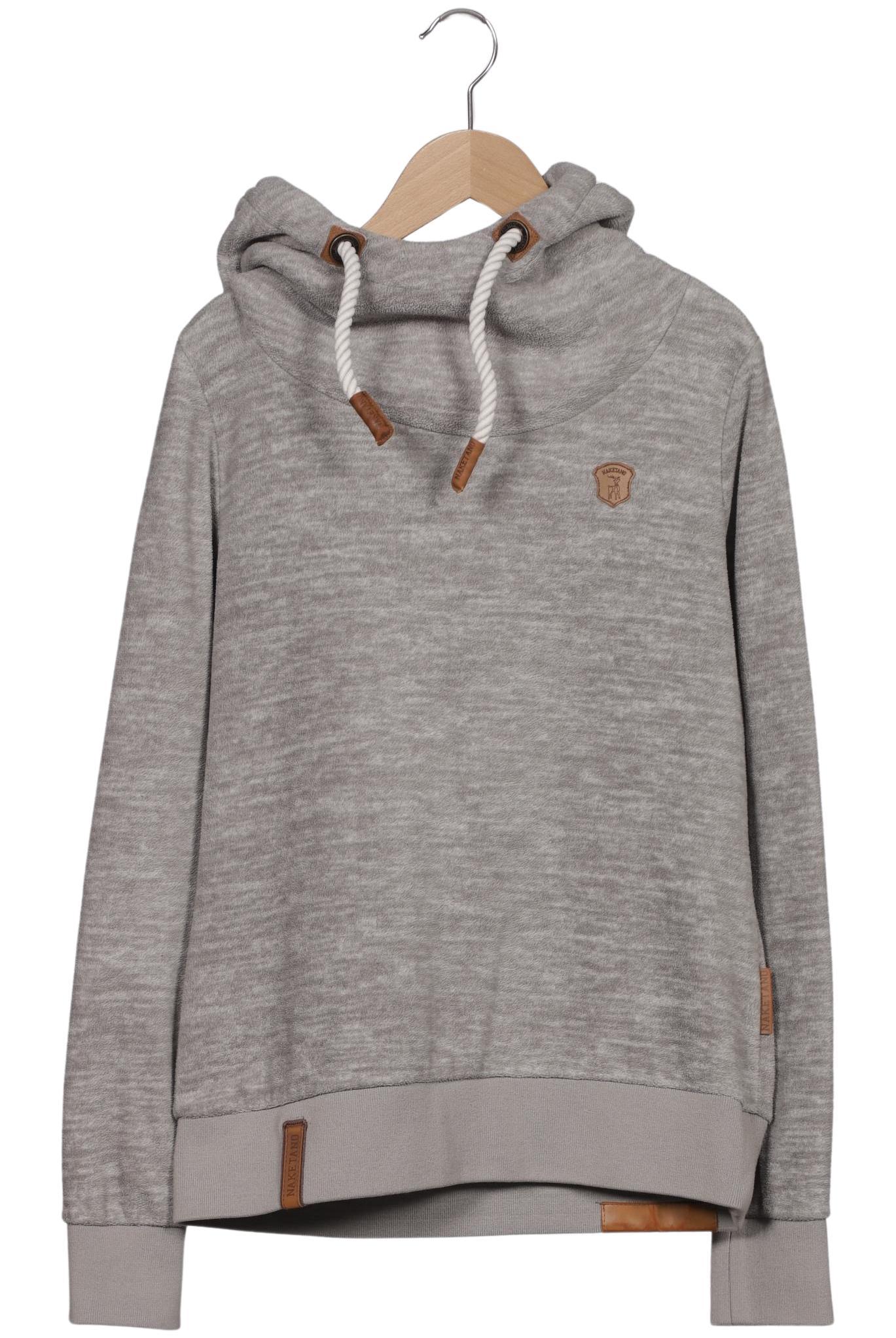 

Naketano Damen Kapuzenpullover, grau, Gr. 38