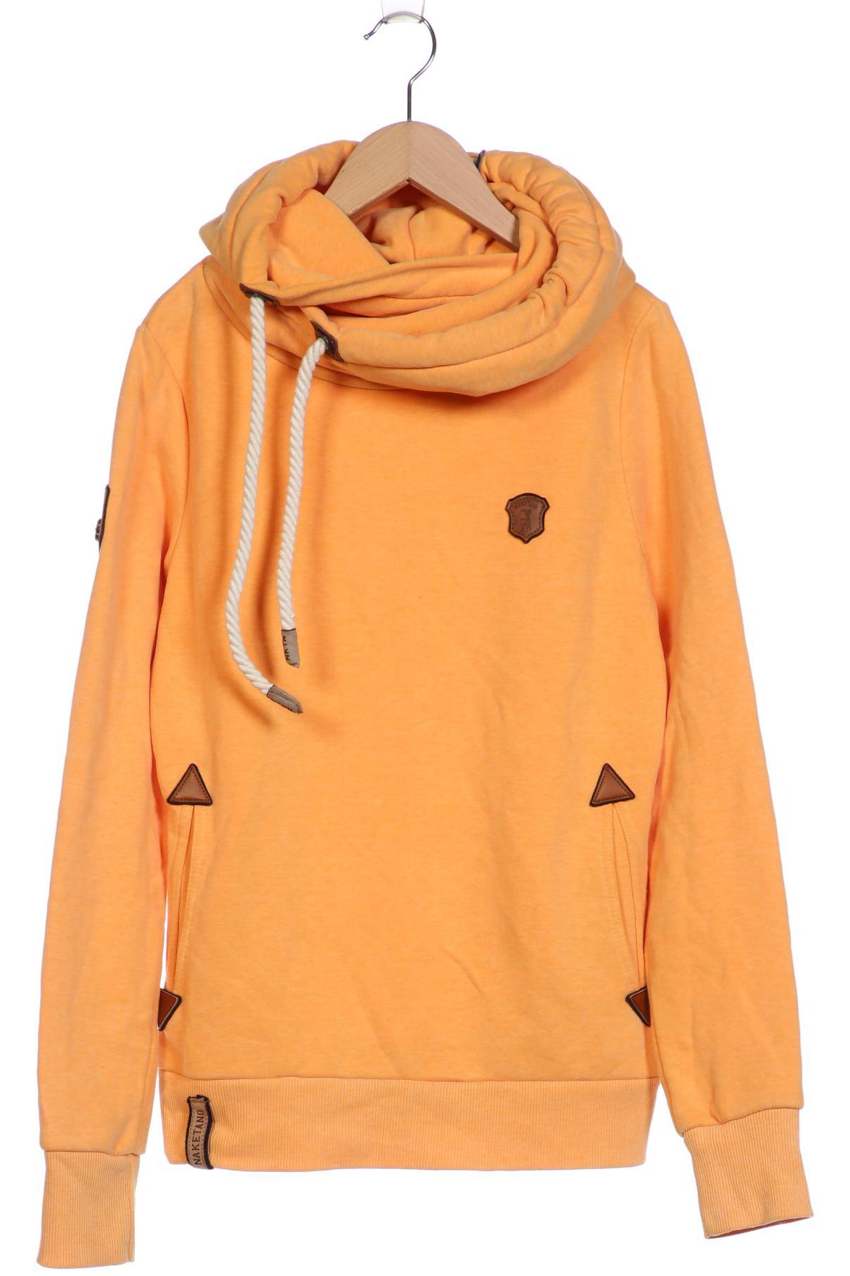 

Naketano Damen Kapuzenpullover, orange, Gr. 38