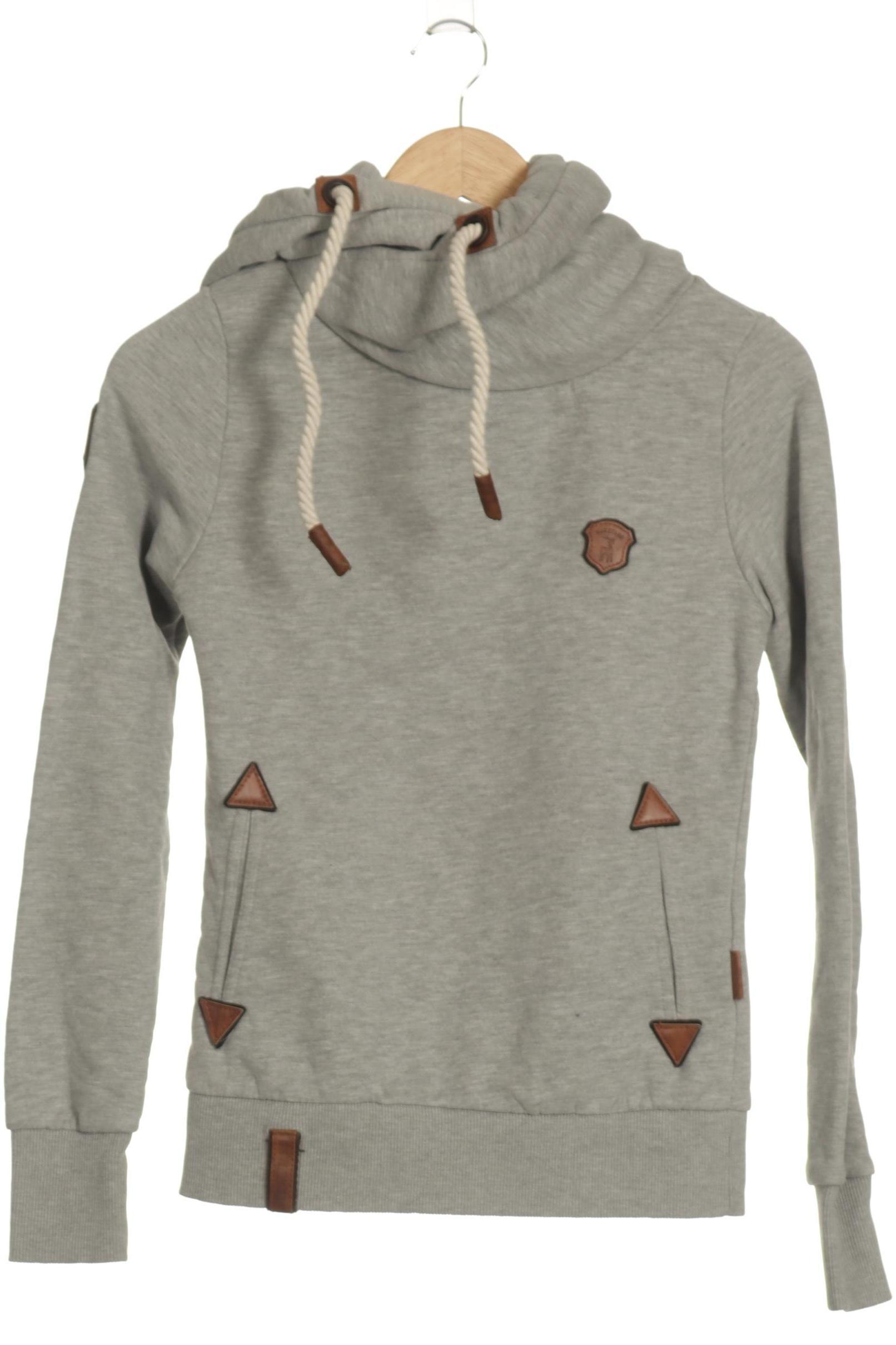 

Naketano Damen Kapuzenpullover, grau, Gr.