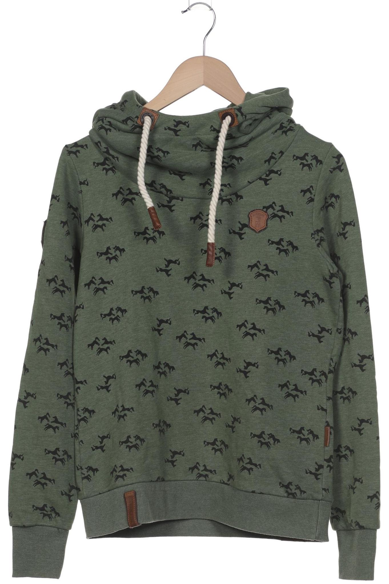 

Naketano Damen Kapuzenpullover, grün, Gr. 38