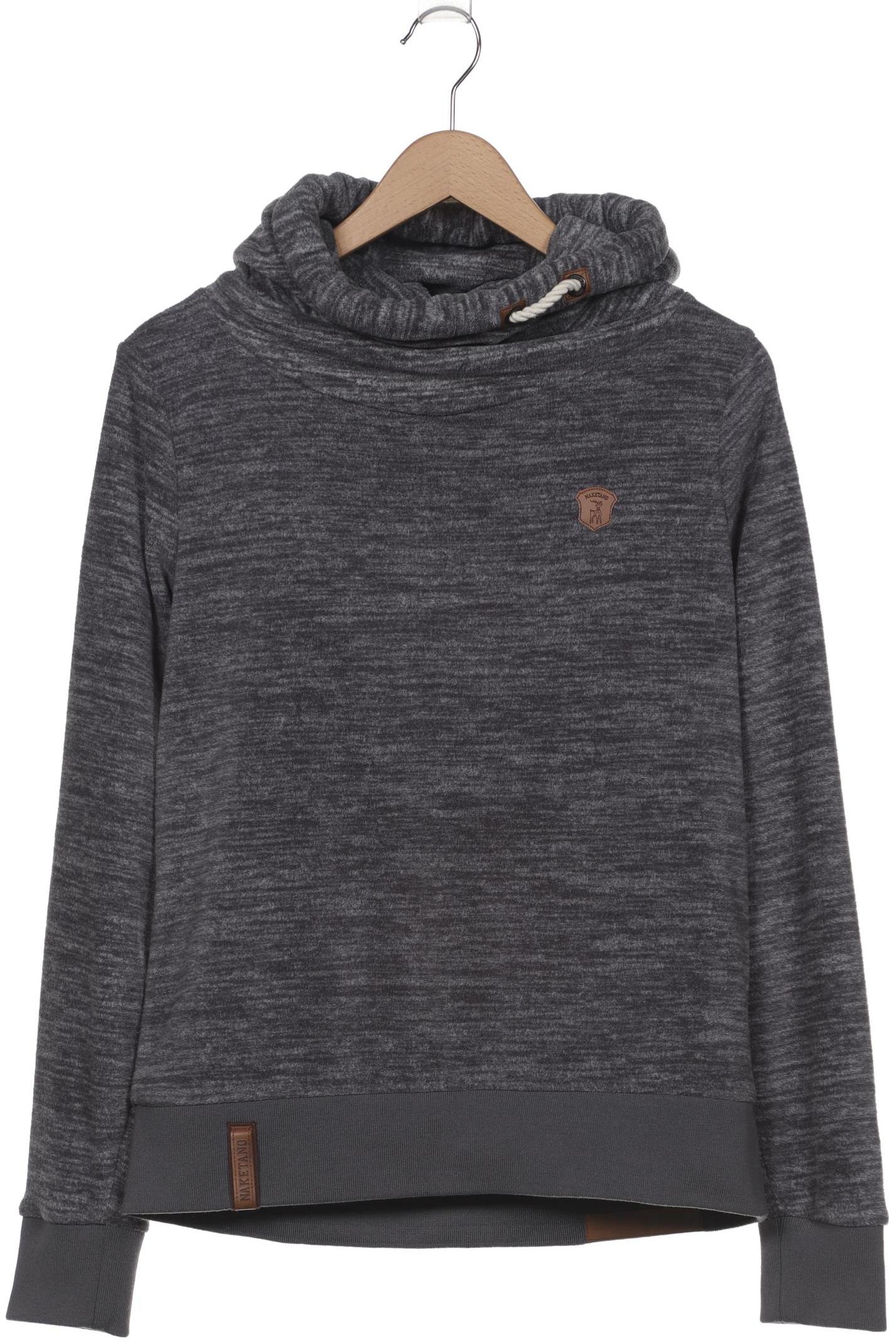 

Naketano Damen Kapuzenpullover, grau, Gr. 42