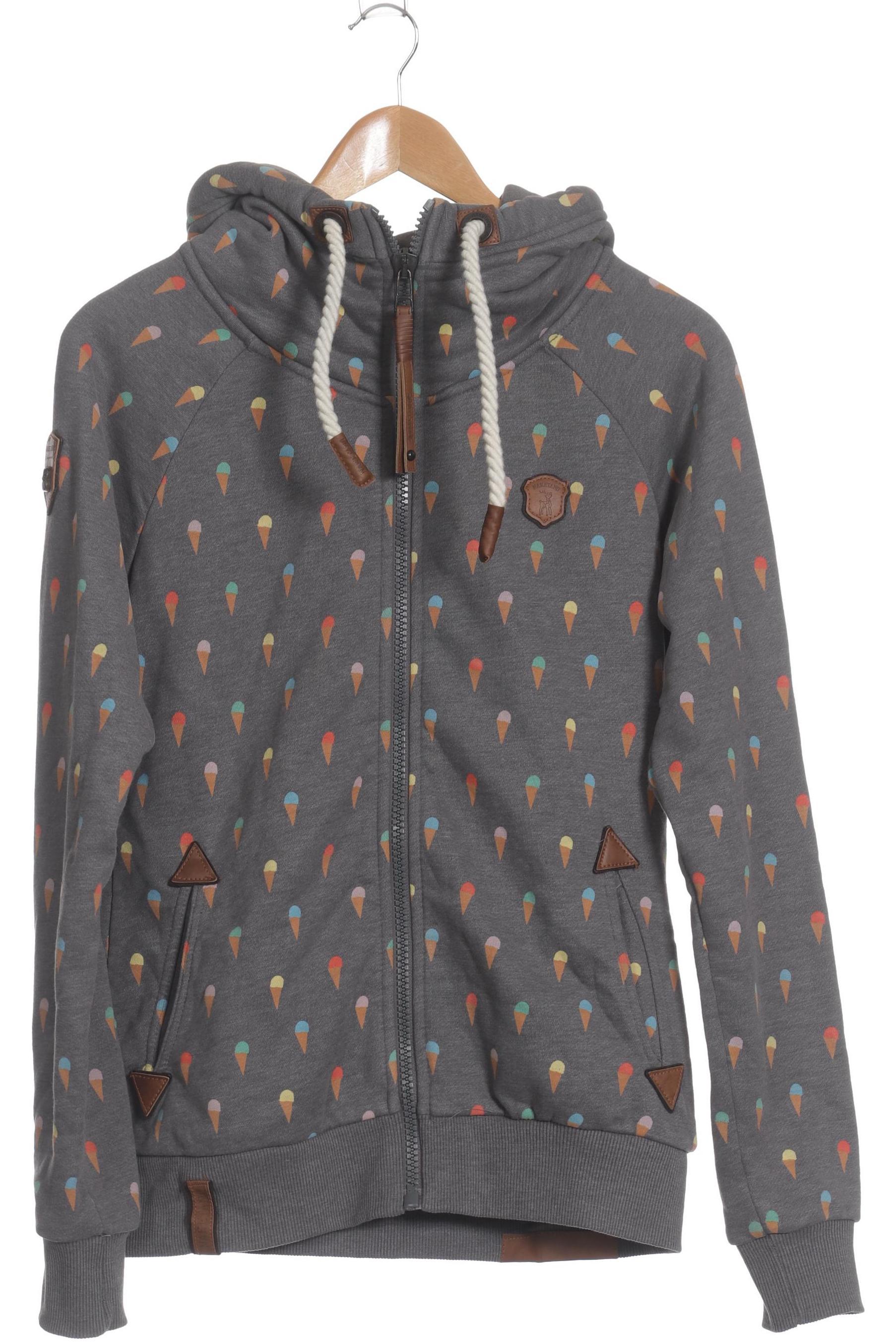 

Naketano Damen Kapuzenpullover, grau, Gr.