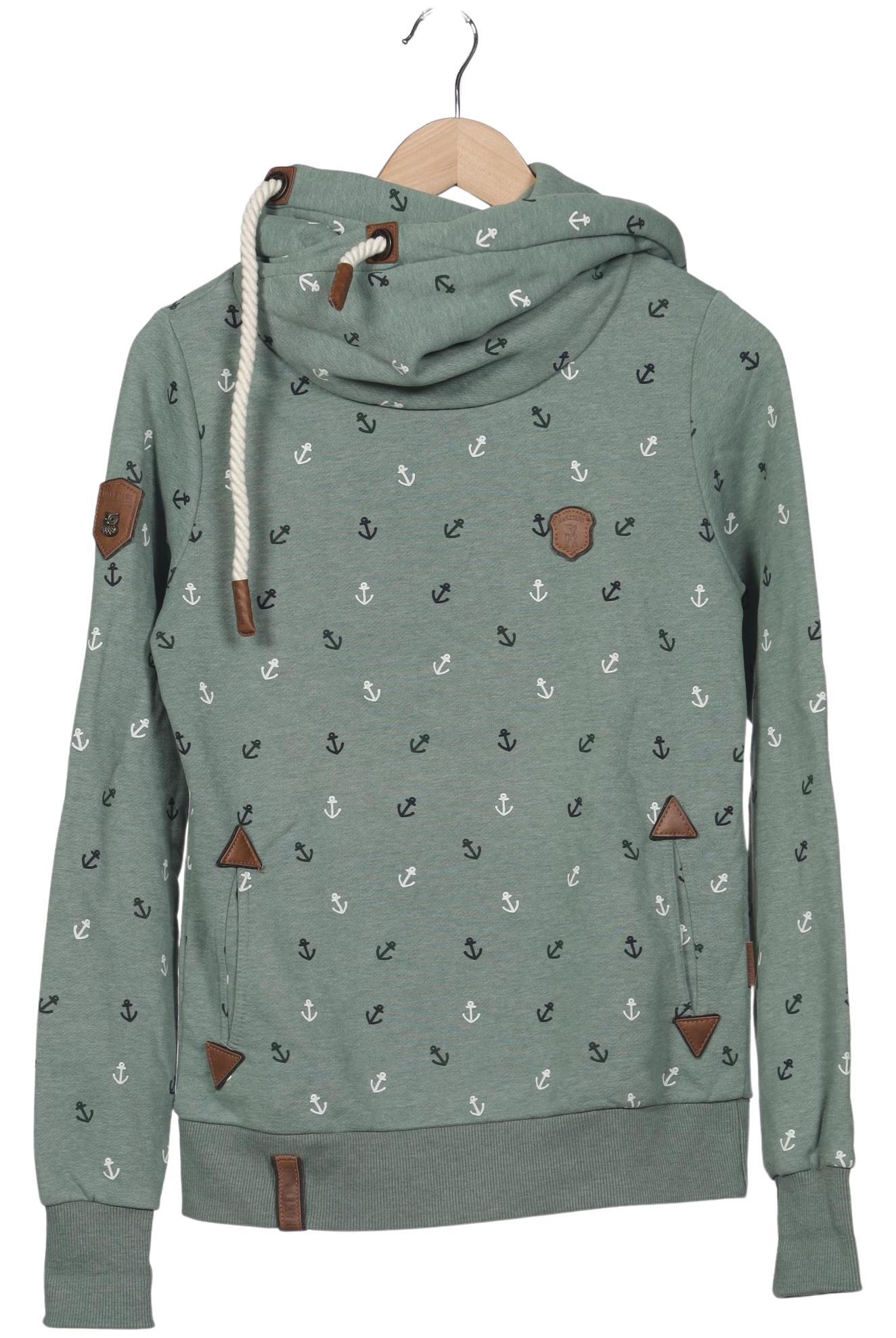

Naketano Damen Kapuzenpullover, grün, Gr. 38