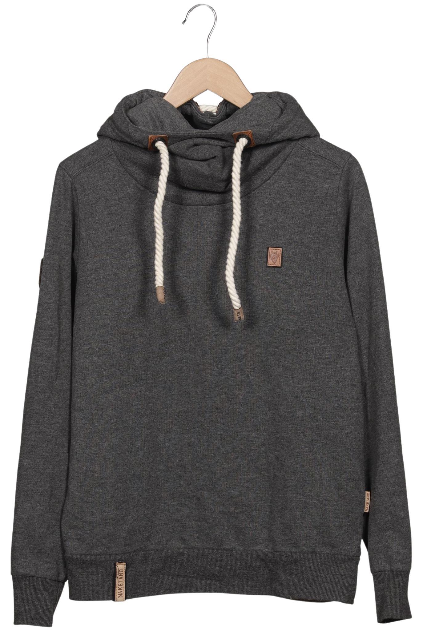 

Naketano Damen Kapuzenpullover, grau, Gr. 36