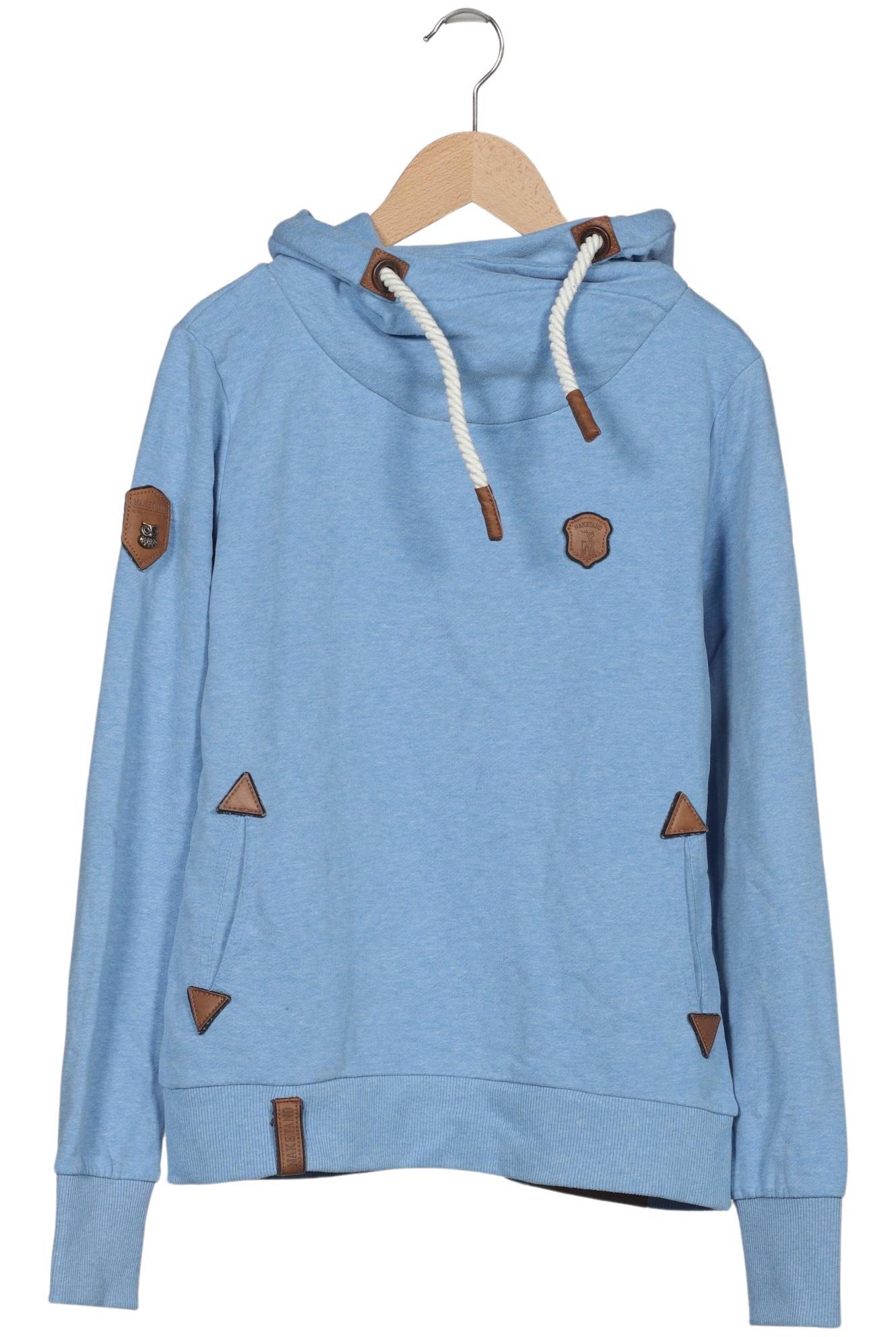 

Naketano Damen Kapuzenpullover, blau, Gr. 38