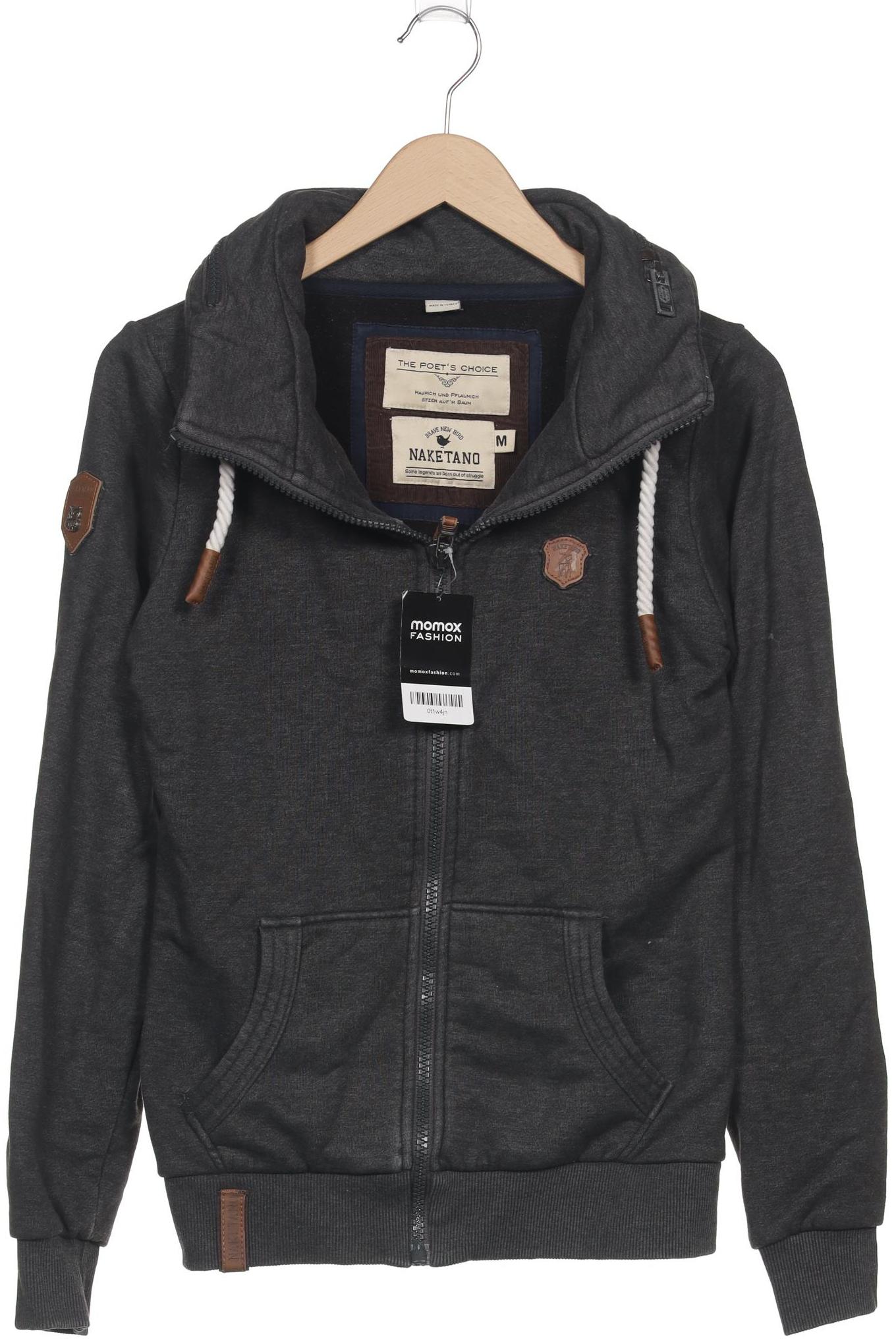 

Naketano Damen Kapuzenpullover, grau, Gr. 38