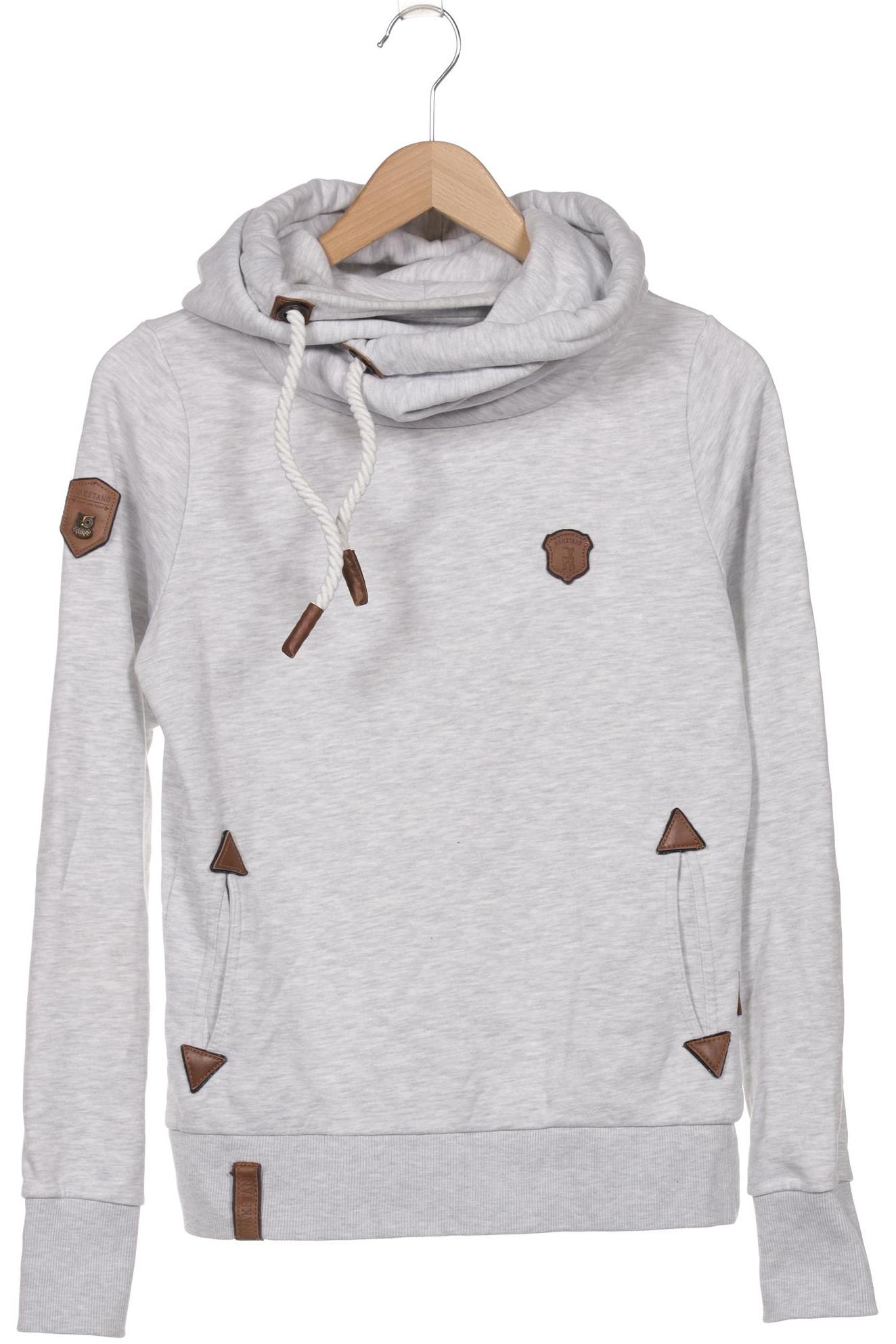 

Naketano Damen Kapuzenpullover, grau, Gr. 38