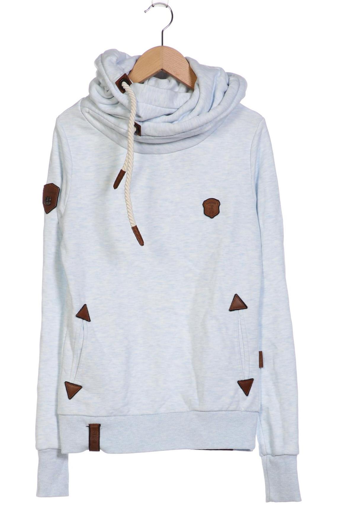 

Naketano Damen Kapuzenpullover, hellblau, Gr. 36