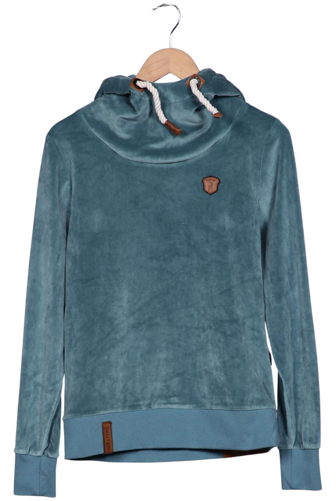 

Naketano Damen Kapuzenpullover, türkis, Gr. 38