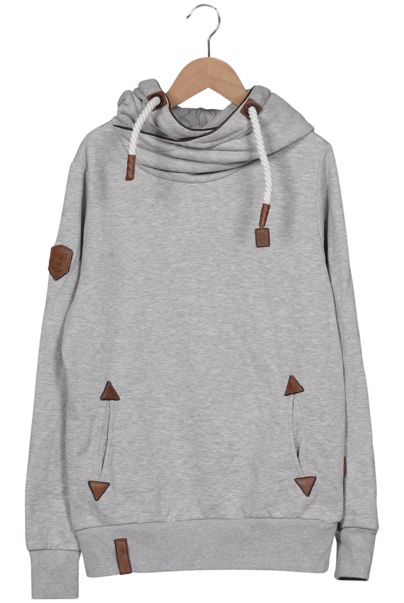 

Naketano Damen Kapuzenpullover, grau, Gr. 36