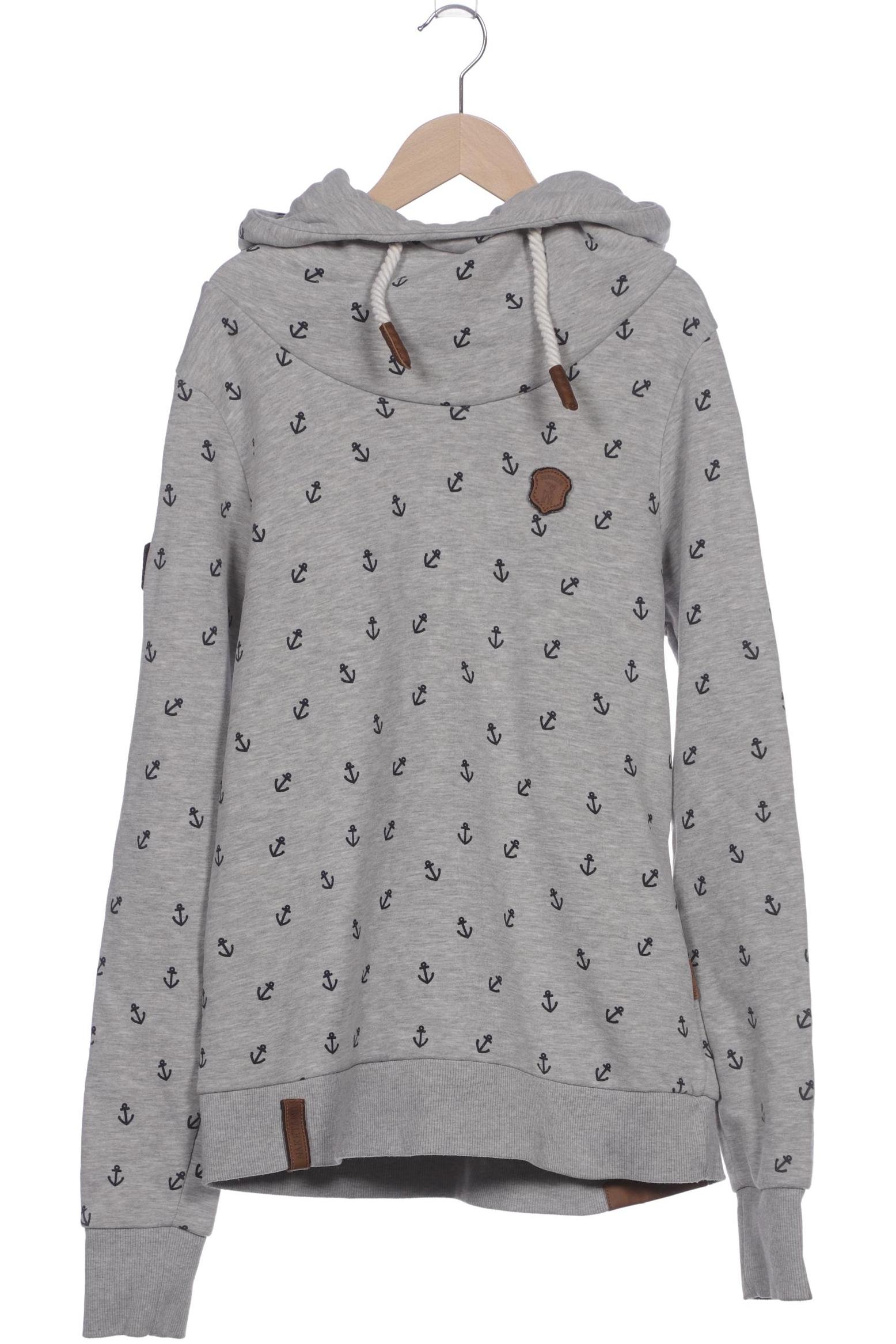

Naketano Damen Kapuzenpullover, grau, Gr. 44