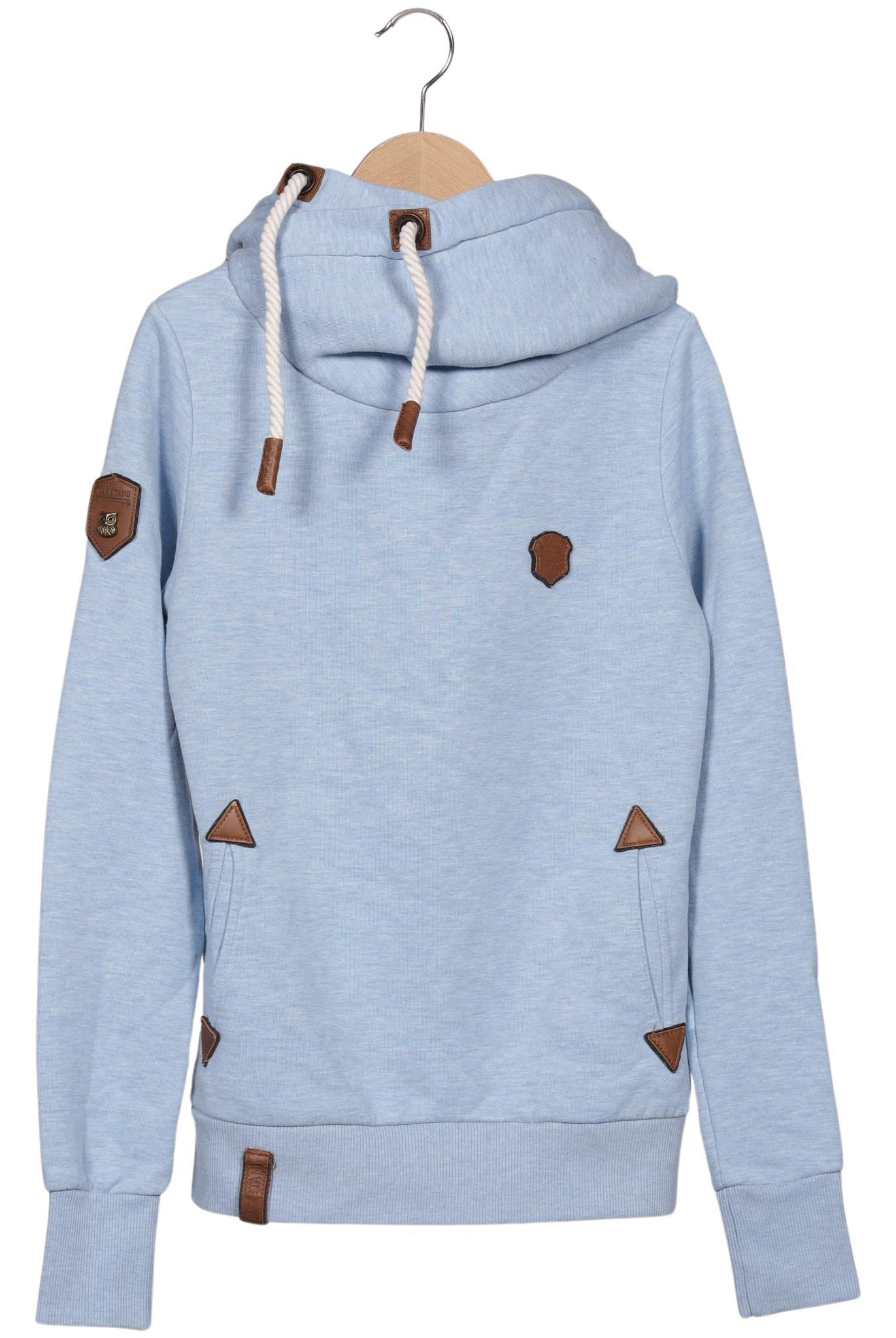 

Naketano Damen Kapuzenpullover, hellblau, Gr. 36