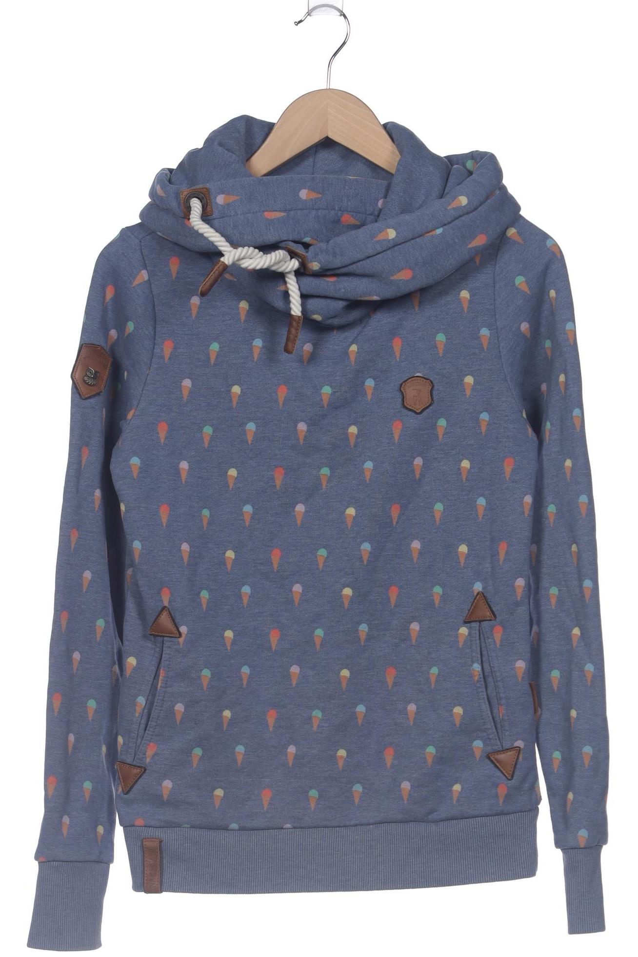 

Naketano Damen Kapuzenpullover, blau, Gr. 38