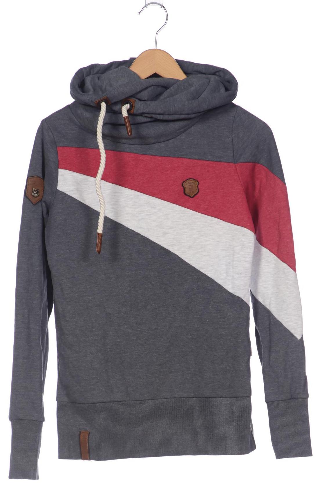 

Naketano Damen Kapuzenpullover, grau, Gr. 38