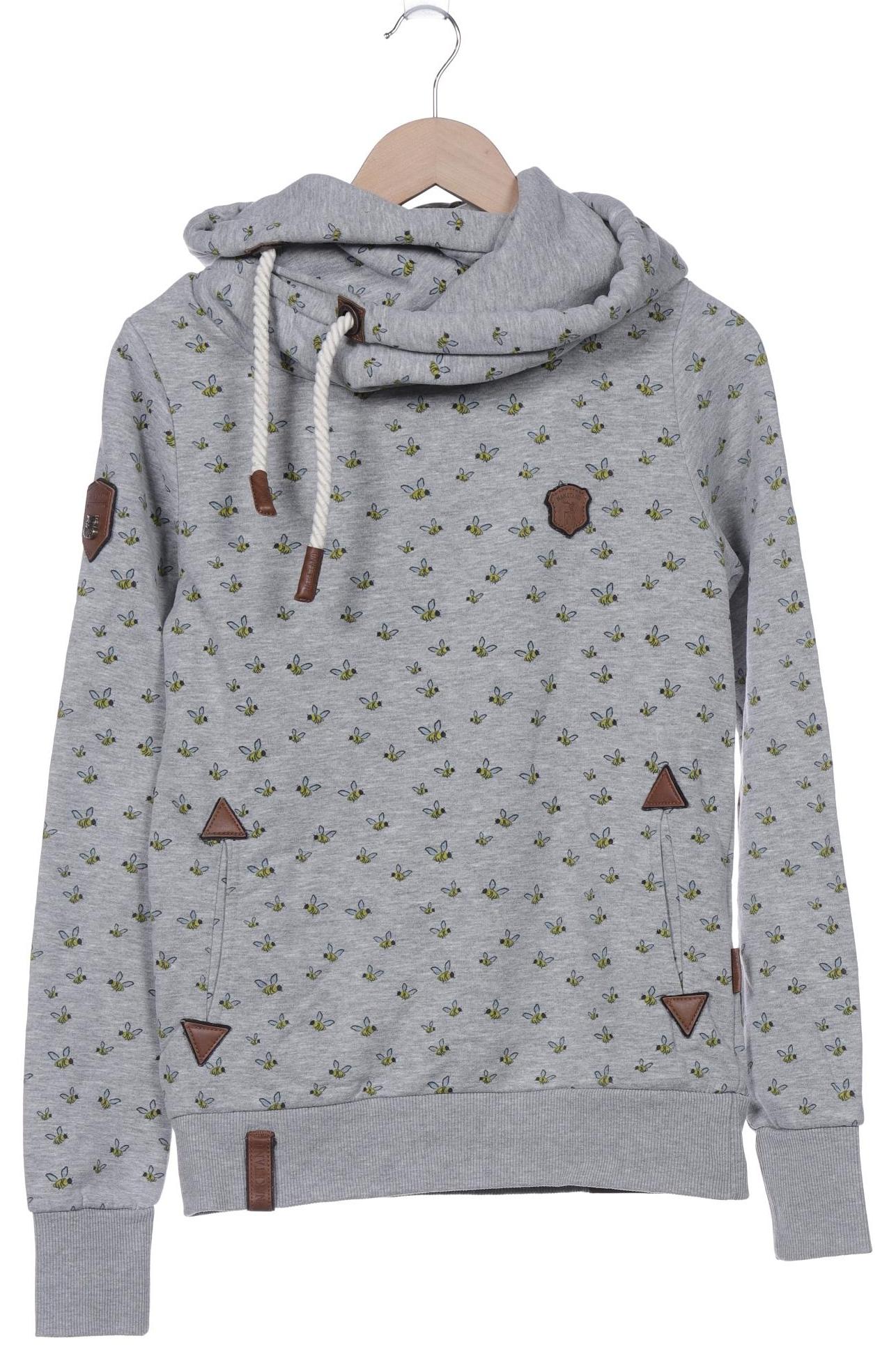 

Naketano Damen Kapuzenpullover, grau, Gr. 38