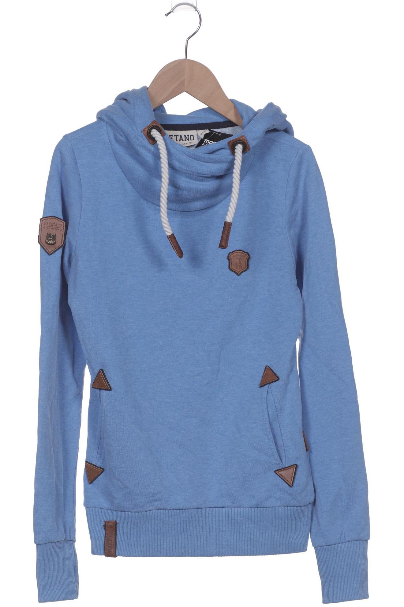 

Naketano Damen Kapuzenpullover, blau, Gr. 34