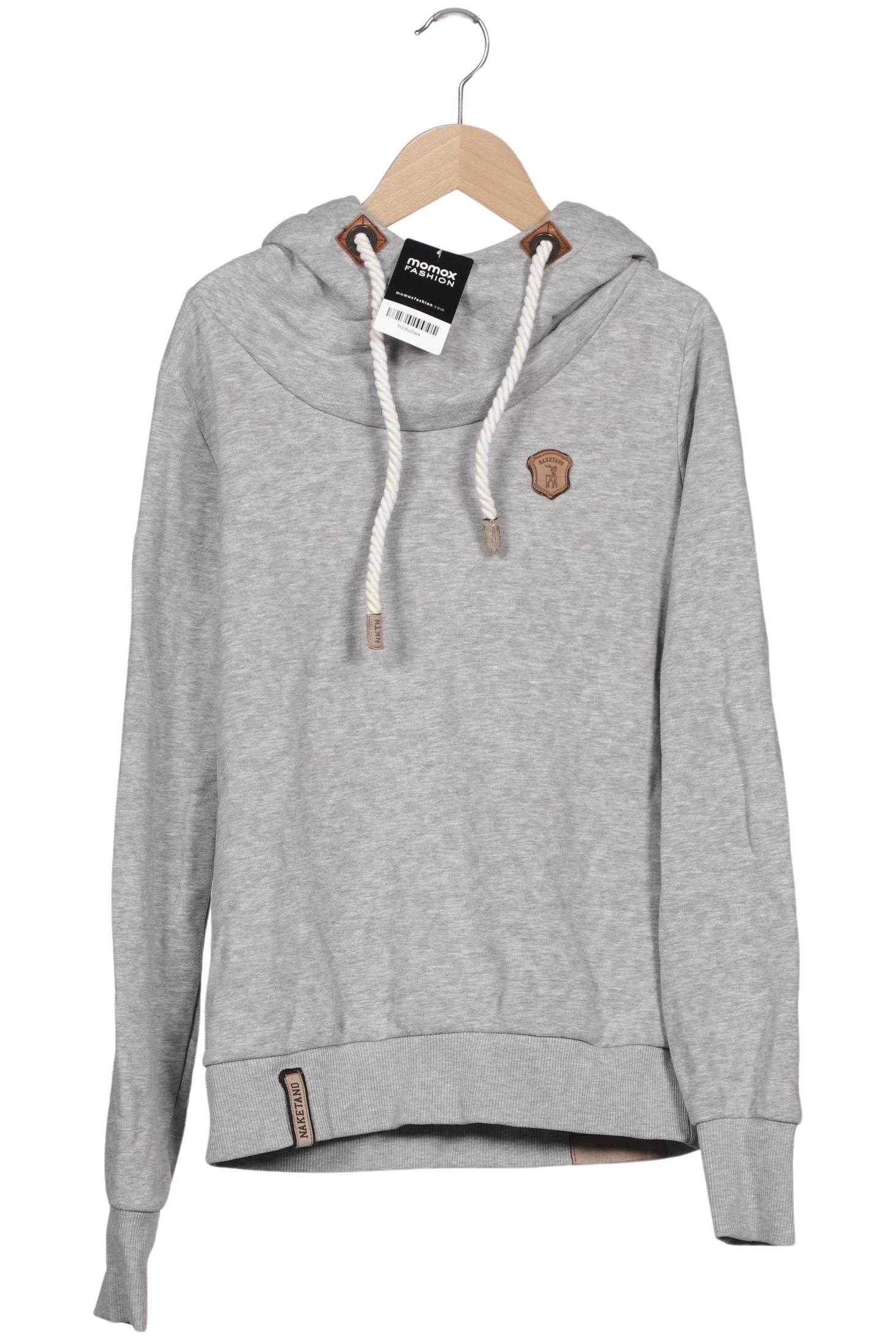 

Naketano Damen Kapuzenpullover, grau, Gr. 36
