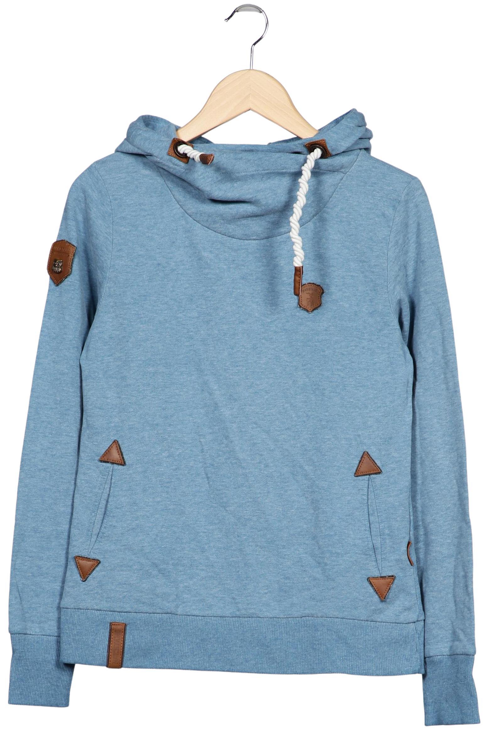 

Naketano Damen Kapuzenpullover, hellblau, Gr. 38